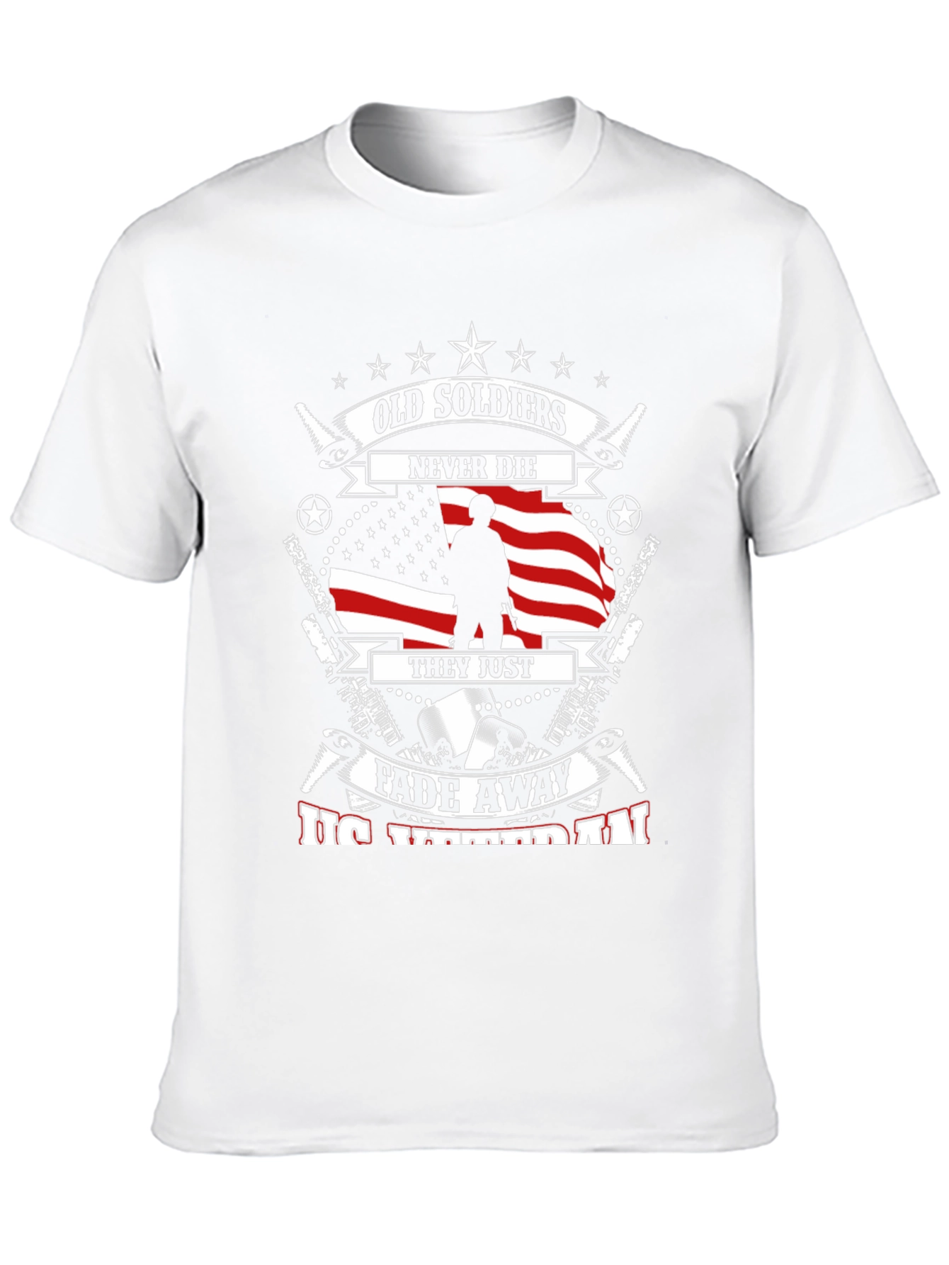 Old Soldiers Never Die Veteran Graphic Tee
