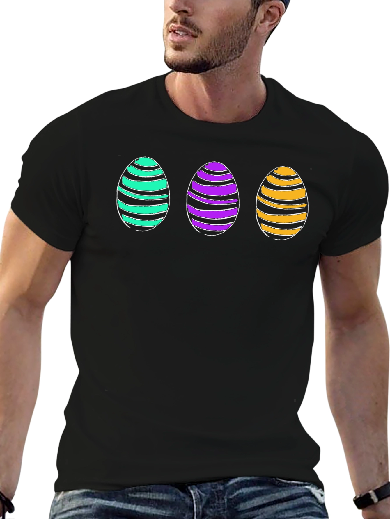 Easter Egg Striped T-Shirt