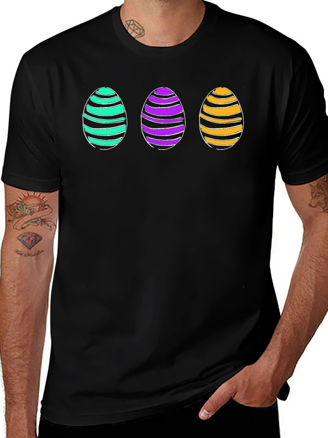 Easter Egg Striped T-Shirt
