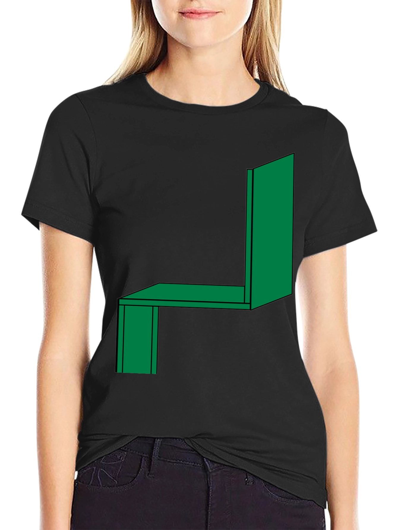Modern Abstract Chair Graphic Tee