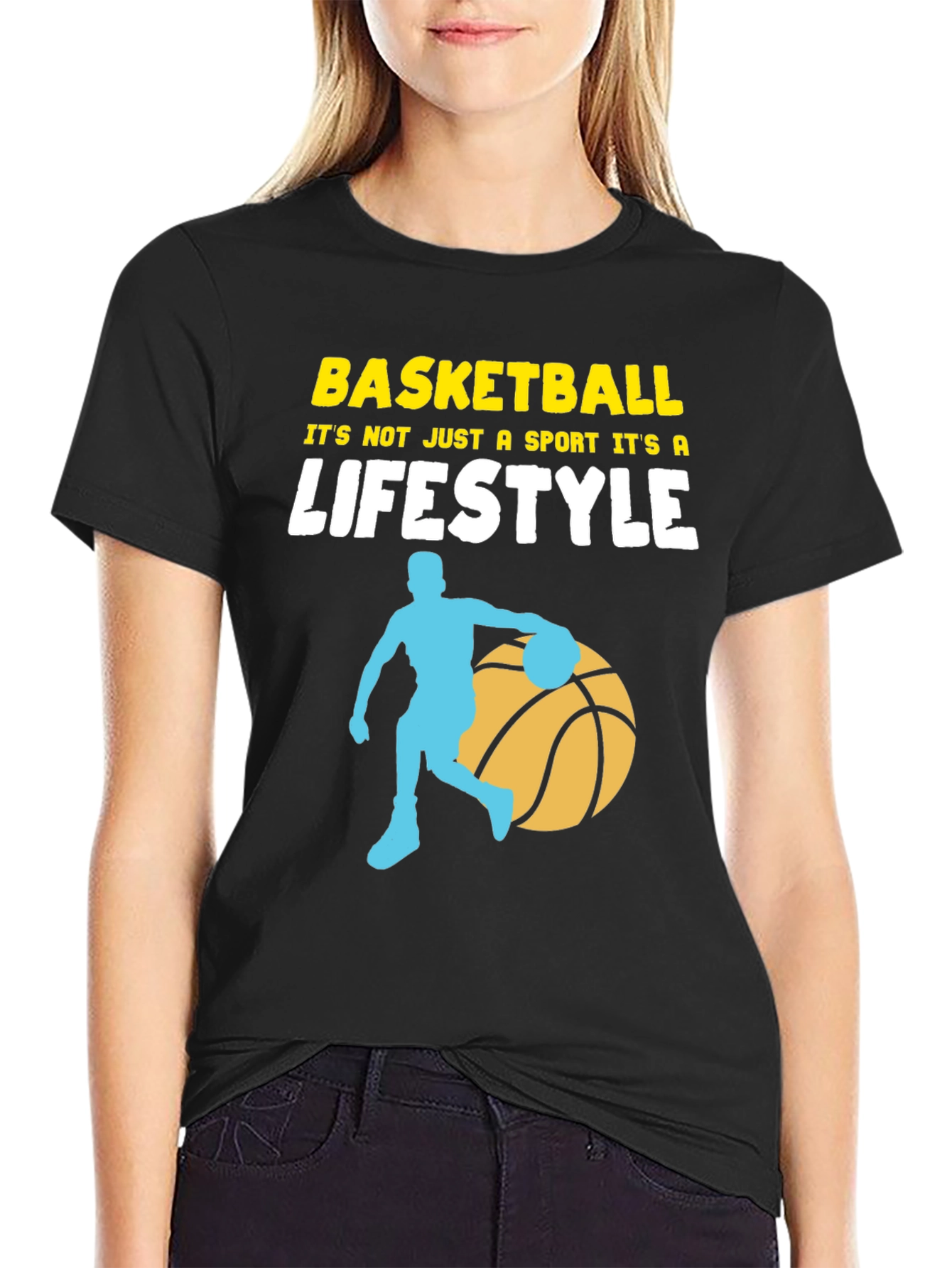 Basketball Lifestyle Graphic T-Shirt