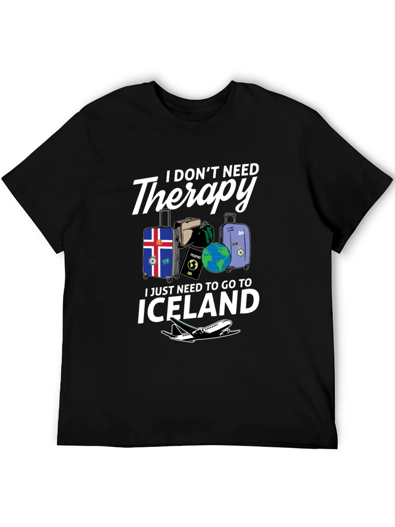Iceland Therapy T-Shirt - Travel Iceland Tee