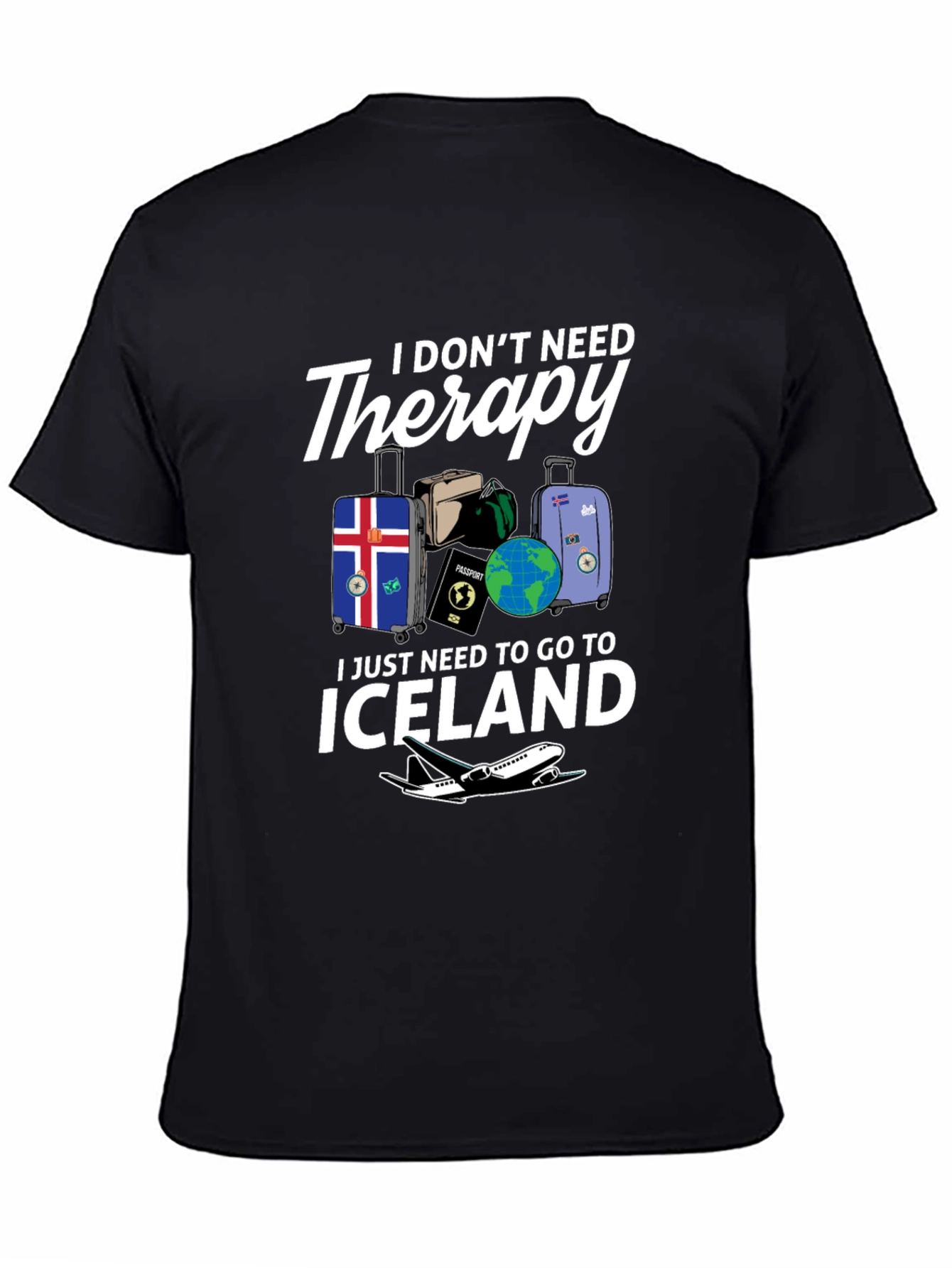 Iceland Therapy T-Shirt - Travel Iceland Tee