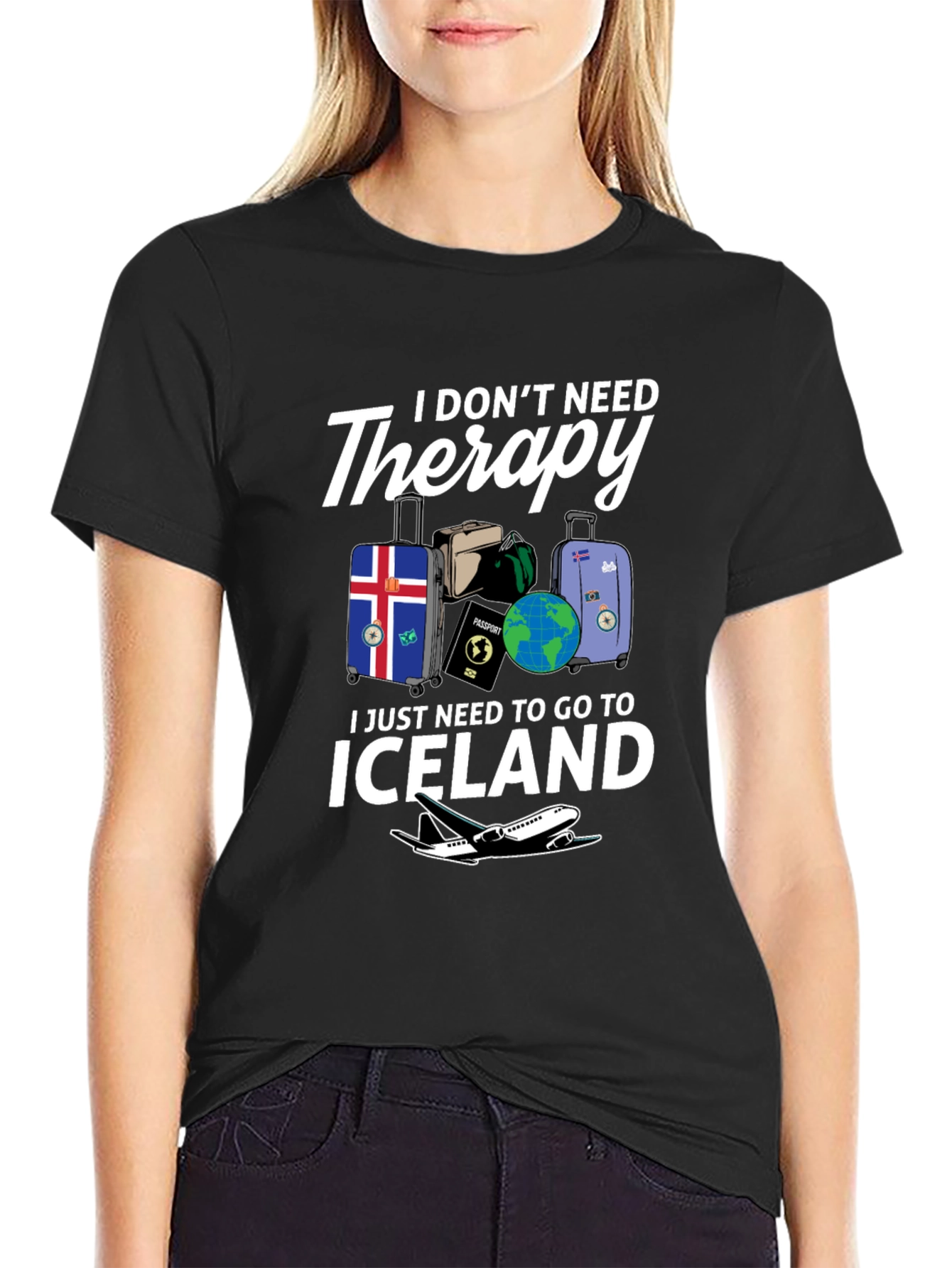 Iceland Therapy T-Shirt - Travel Iceland Tee