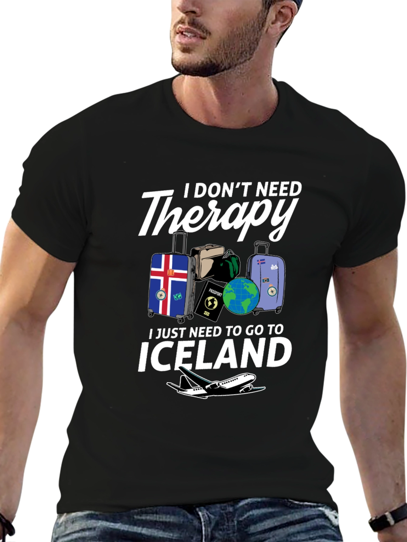 Iceland Therapy T-Shirt - Travel Iceland Tee