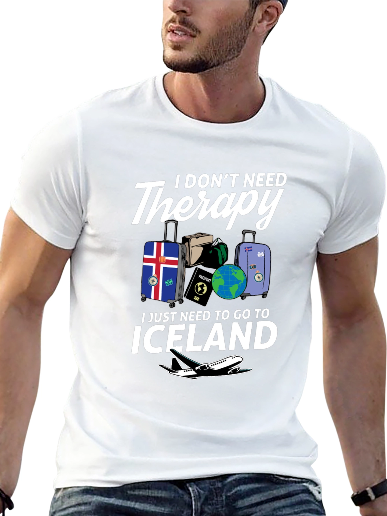 Iceland Therapy T-Shirt - Travel Iceland Tee