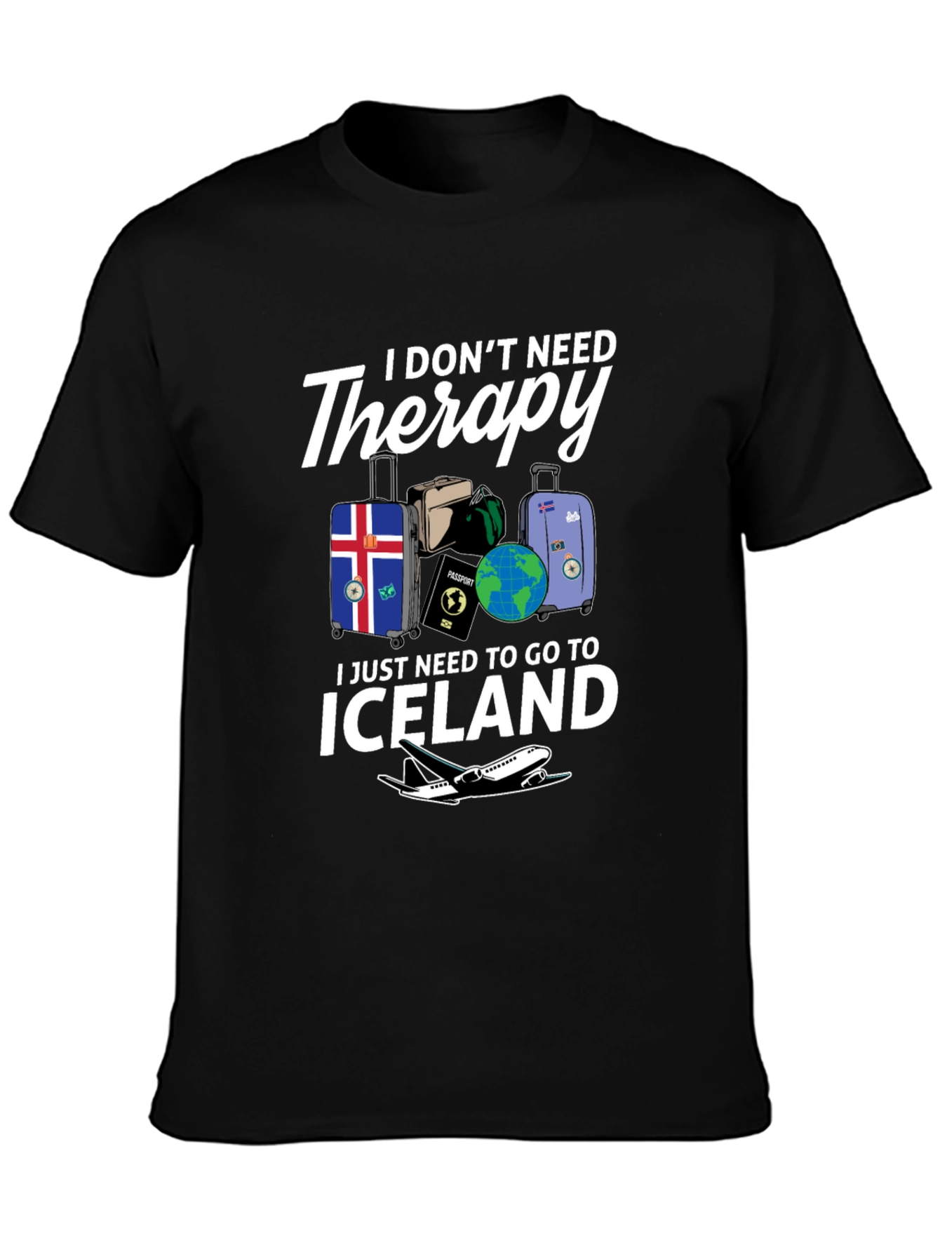 Iceland Therapy T-Shirt - Travel Iceland Tee
