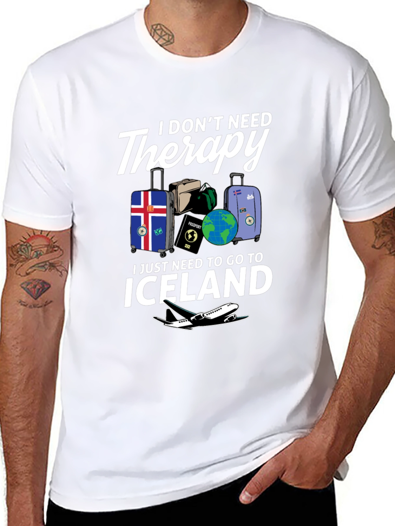 Iceland Therapy T-Shirt - Travel Iceland Tee