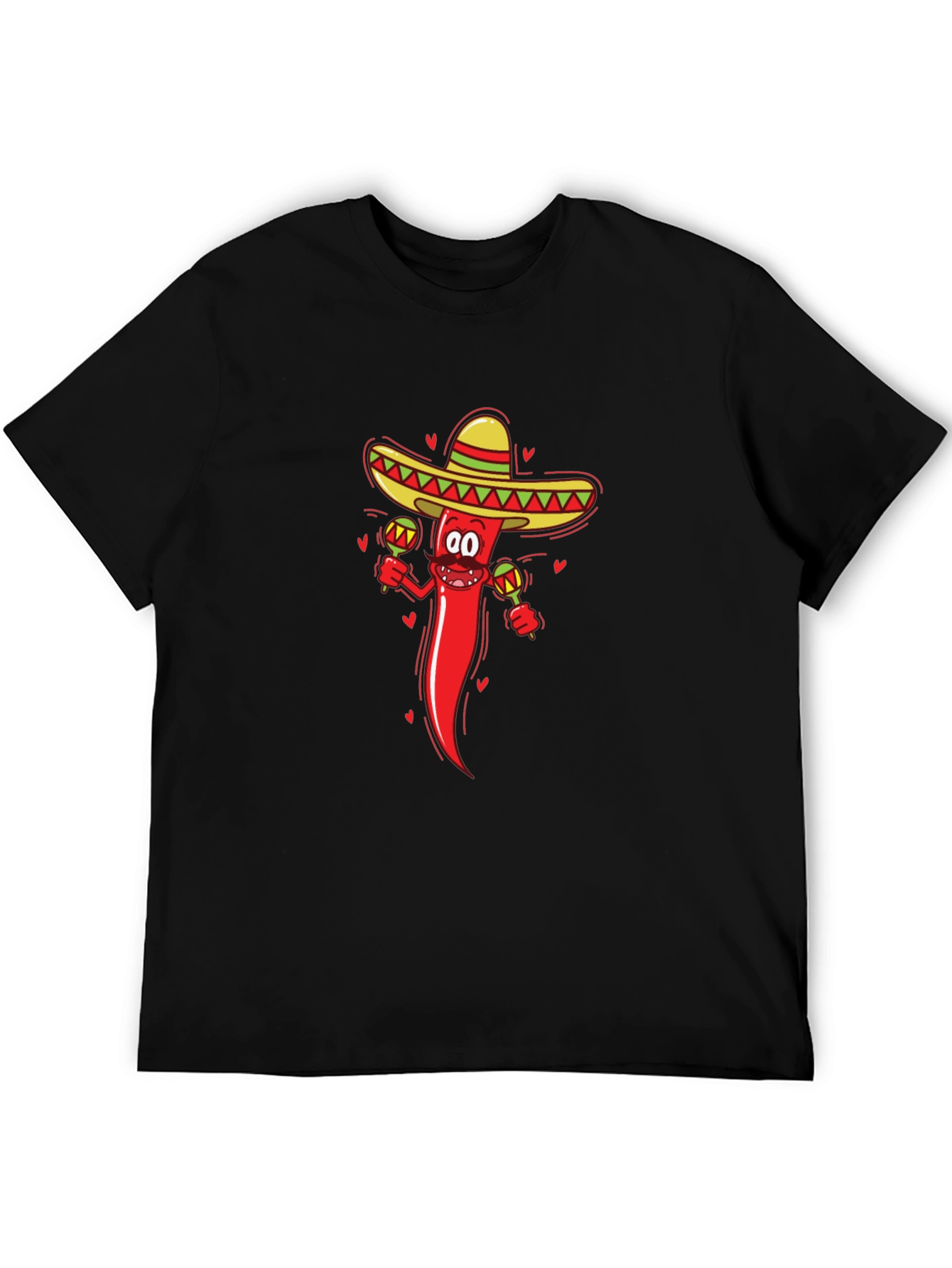 Chili Pepper Sombrero Graphic Tee