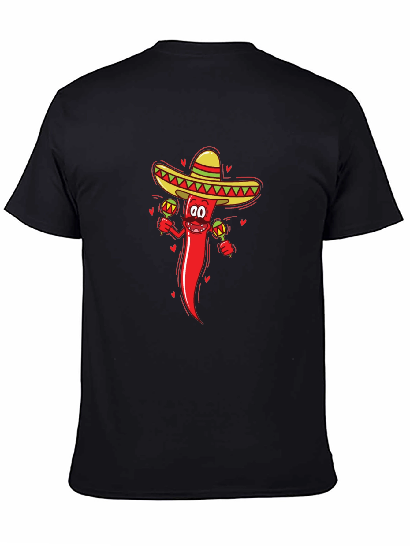 Chili Pepper Sombrero Graphic Tee
