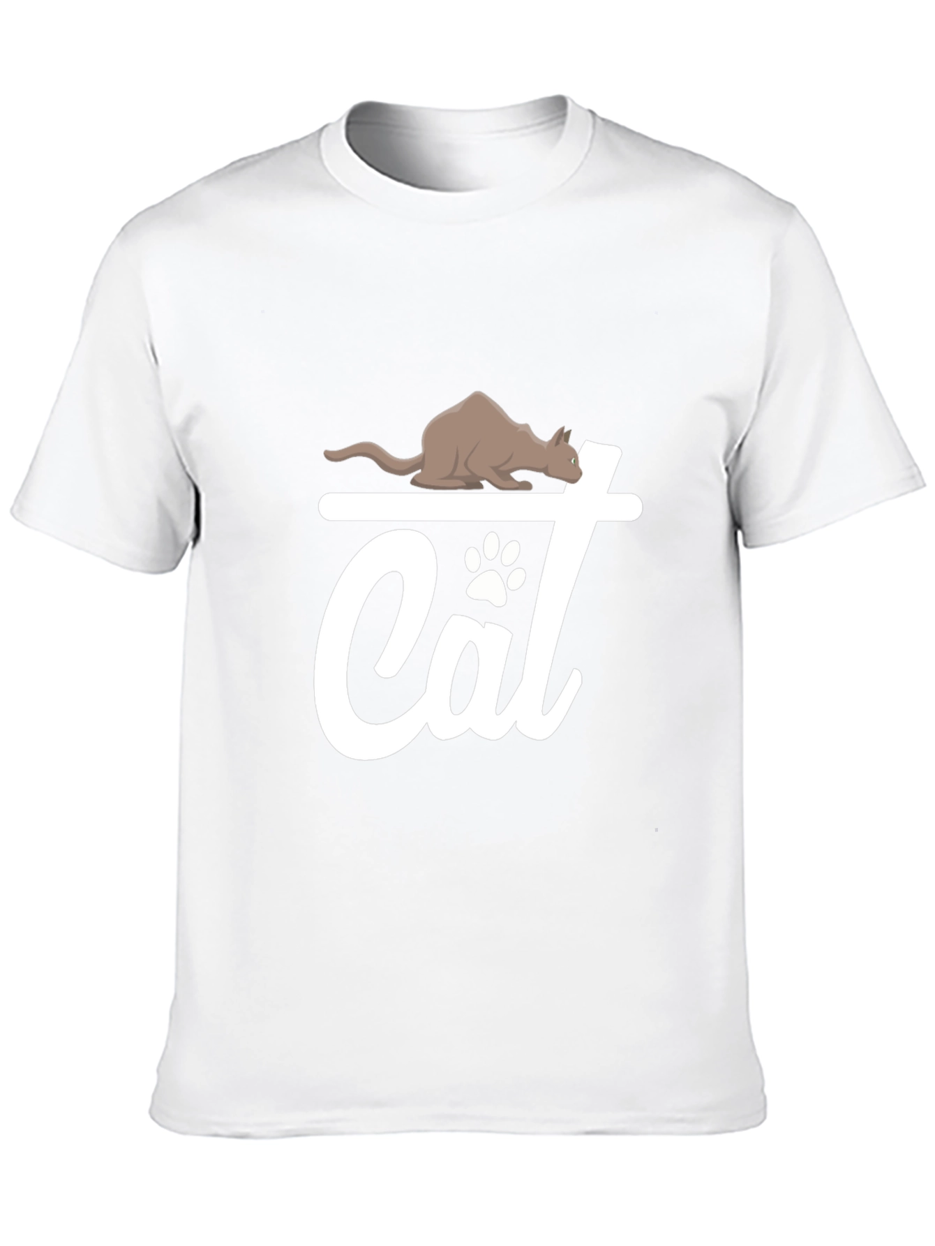 Cat Lover T-Shirt - Cute Feline Design