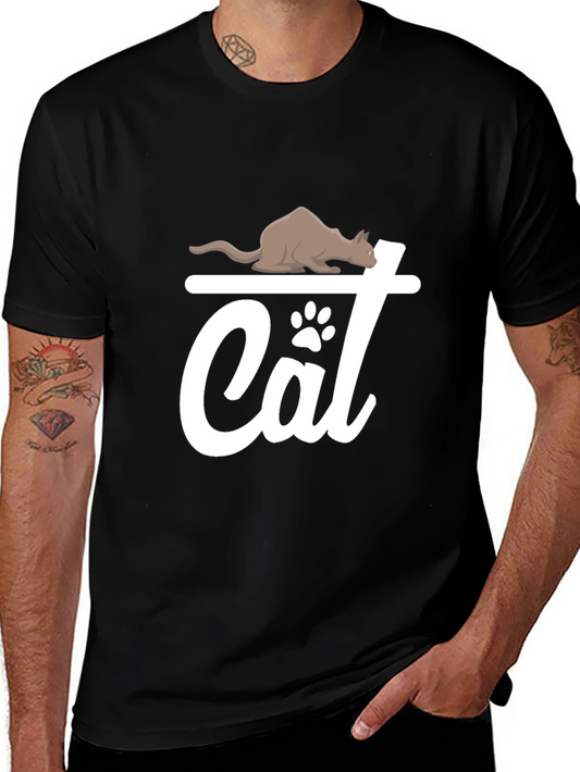 Cat Lover T-Shirt - Cute Feline Design