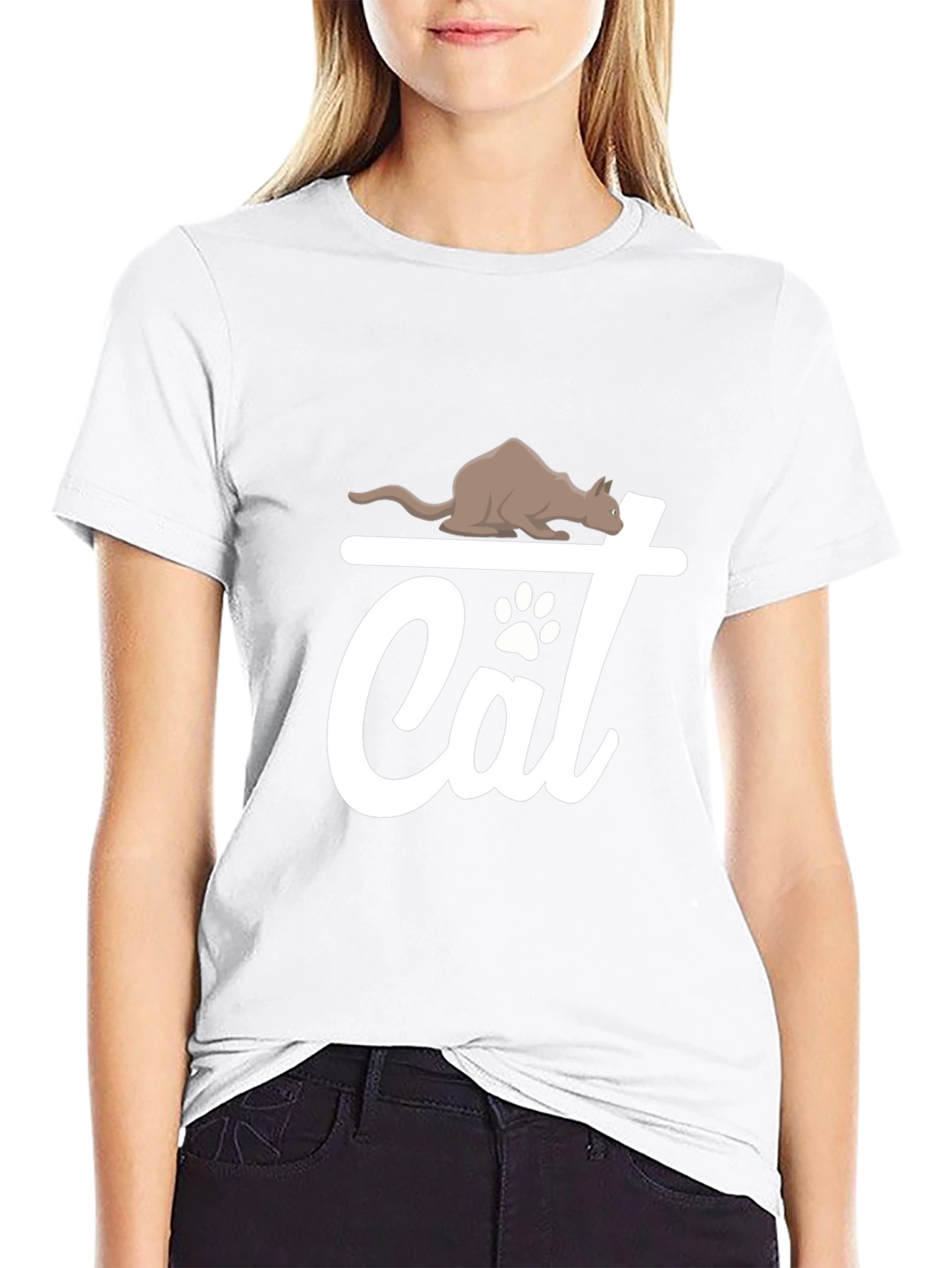 Cat Lover T-Shirt - Cute Feline Design