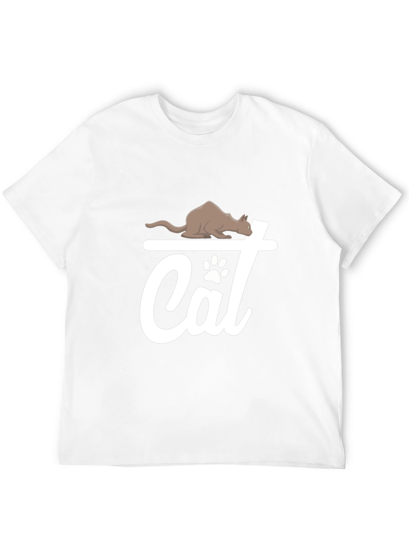 Cat Lover T-Shirt - Cute Feline Design