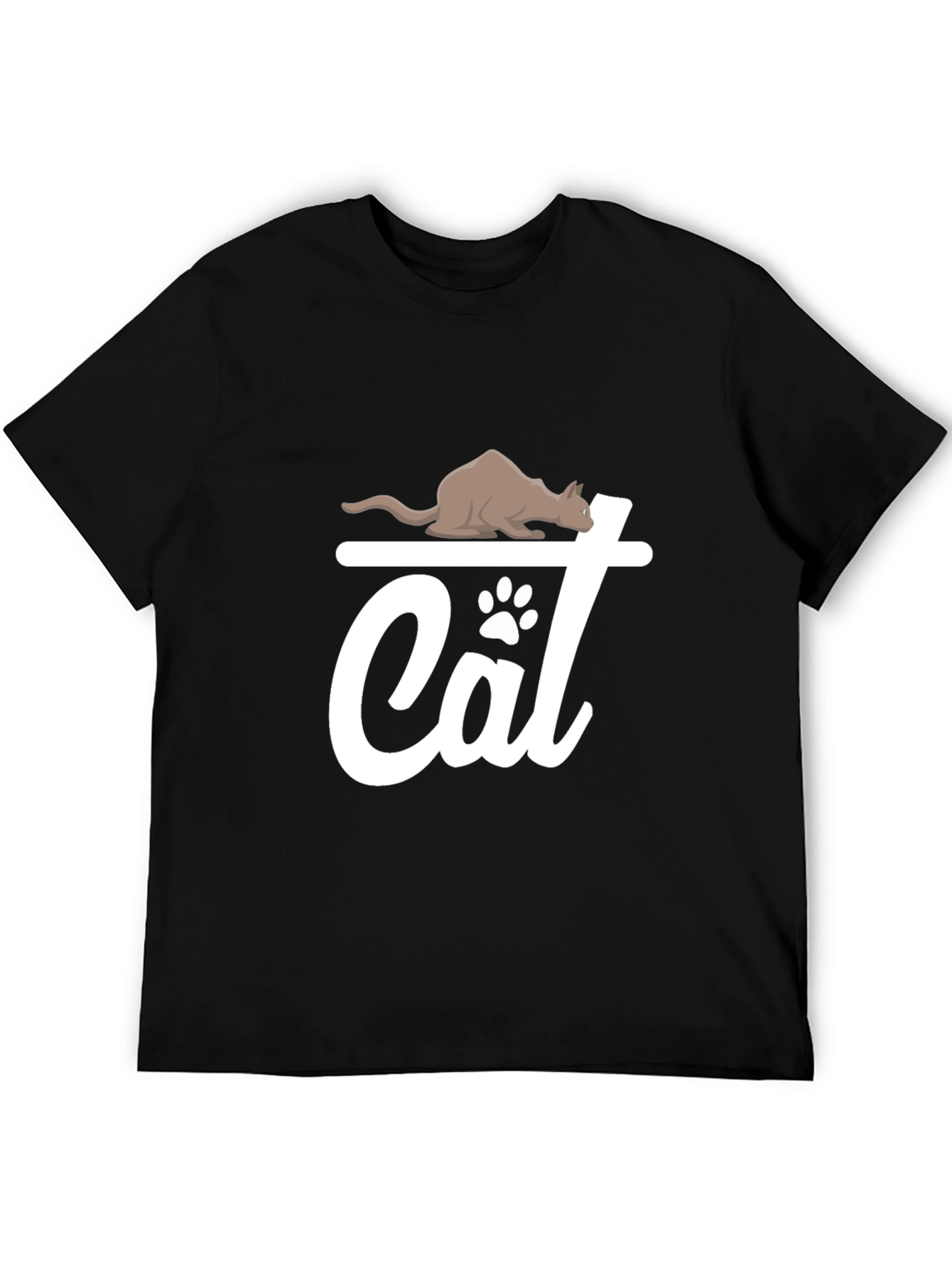 Cat Lover T-Shirt - Cute Feline Design