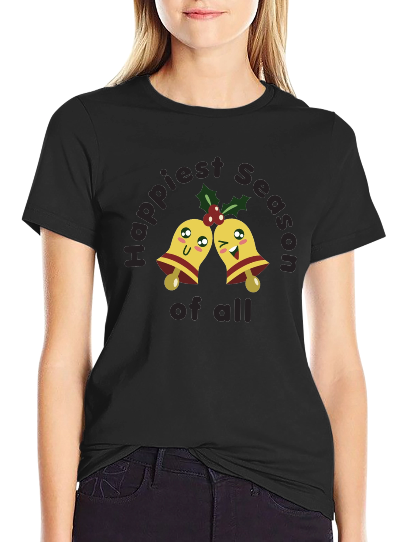 Happiest Season Bells Graphic T-Shirt