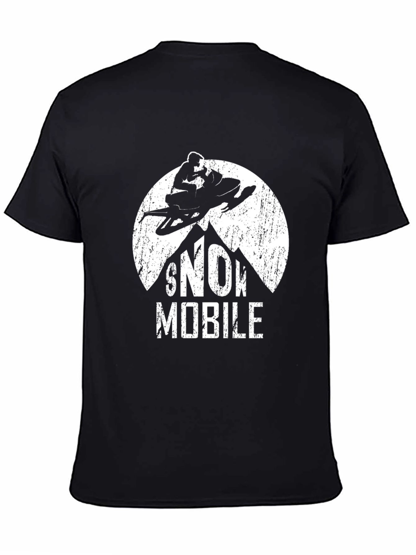 Snowmobile Graphic T-Shirt - Adventure Ready!