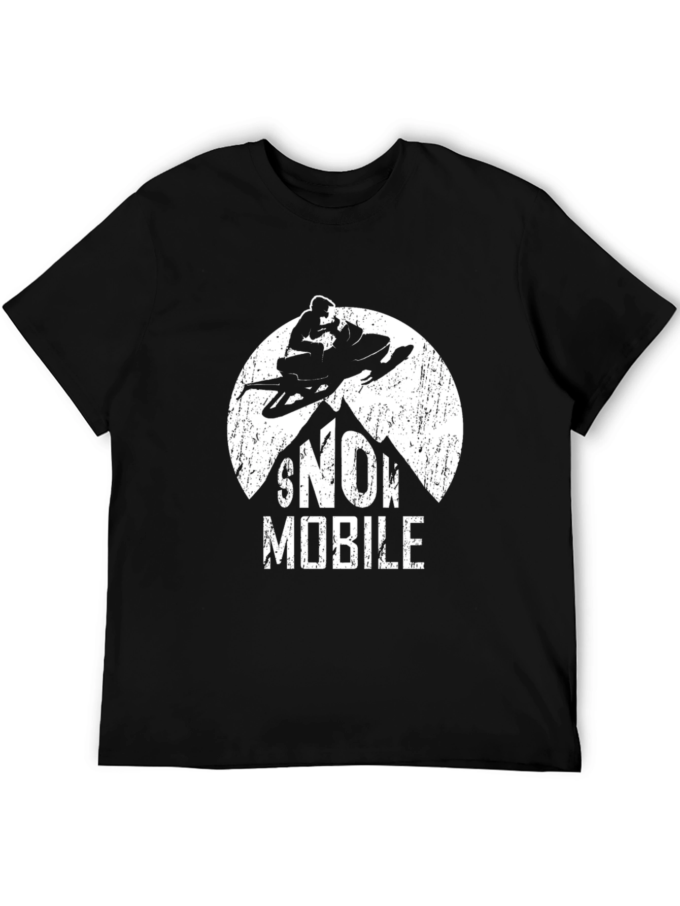Snowmobile Graphic T-Shirt - Adventure Ready!