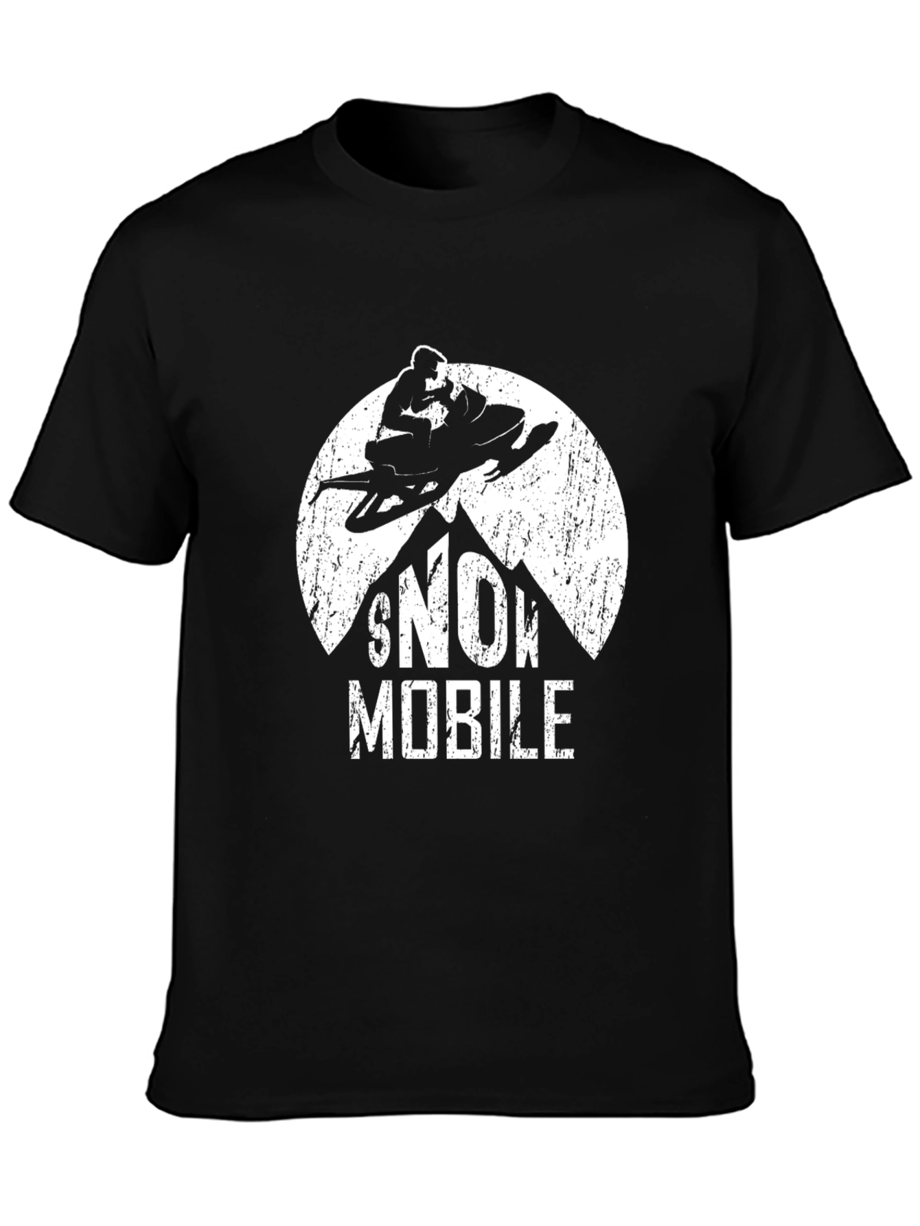 Snowmobile Graphic T-Shirt - Adventure Ready!