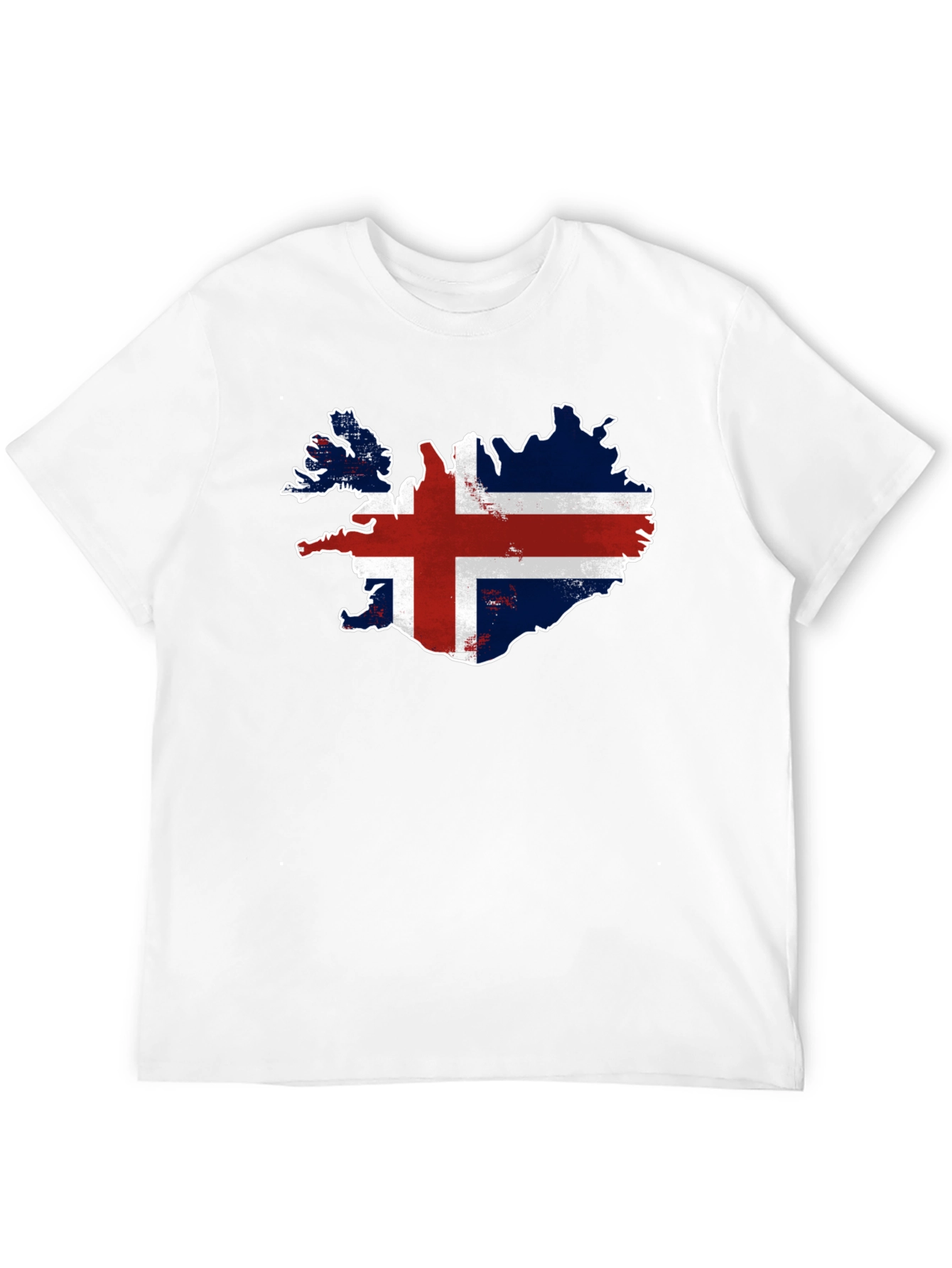 Iceland Flag Map T-Shirt - Patriotic Pride