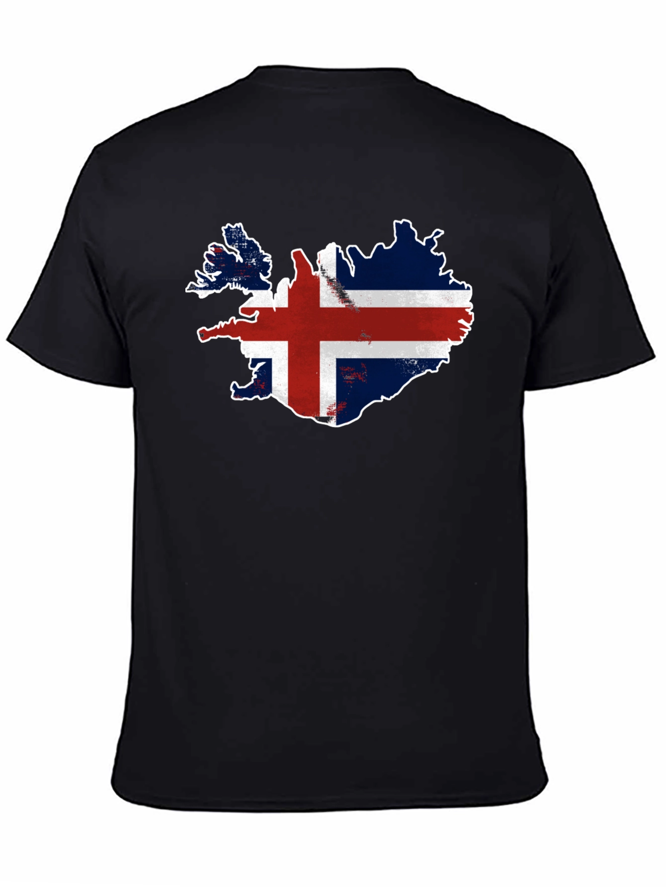 Iceland Flag Map T-Shirt - Patriotic Pride