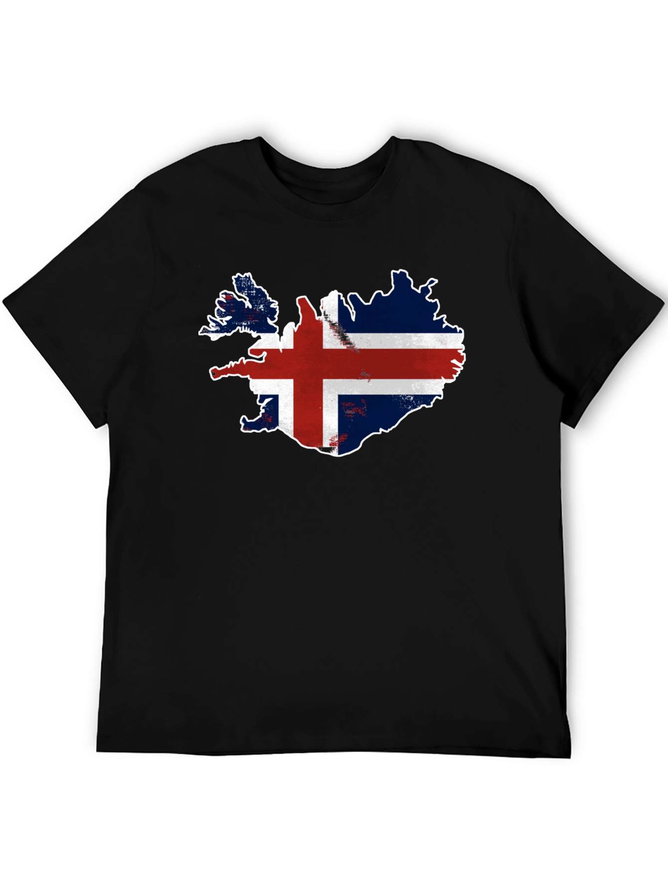 Iceland Flag Map T-Shirt - Patriotic Pride