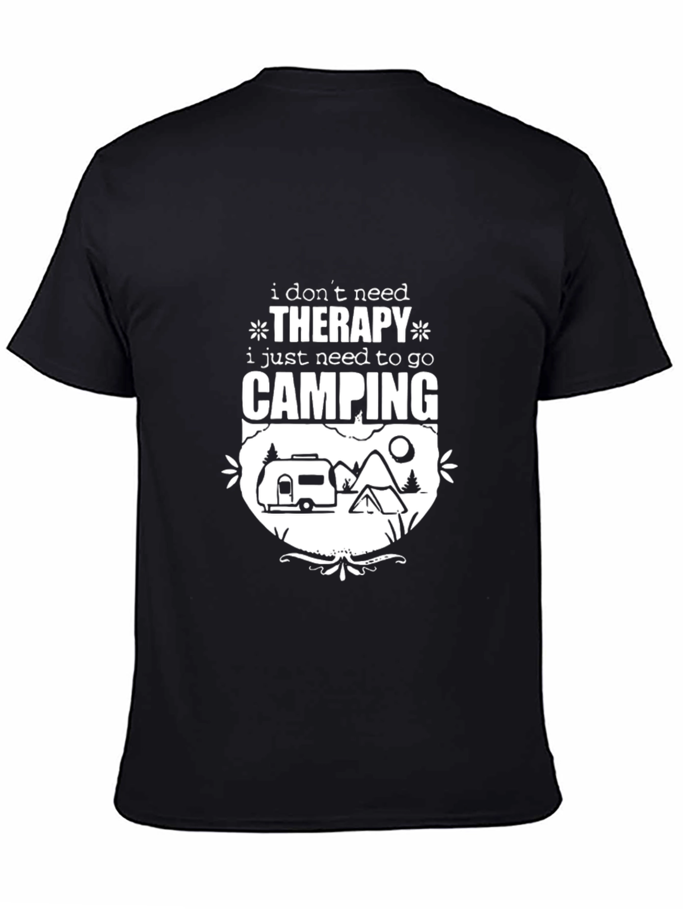 Camping Therapy T-Shirt - Outdoor Adventure Tee