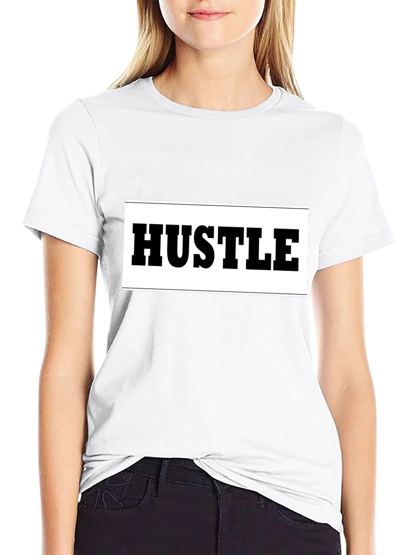 Hustle Graphic Print Mens T-Shirt