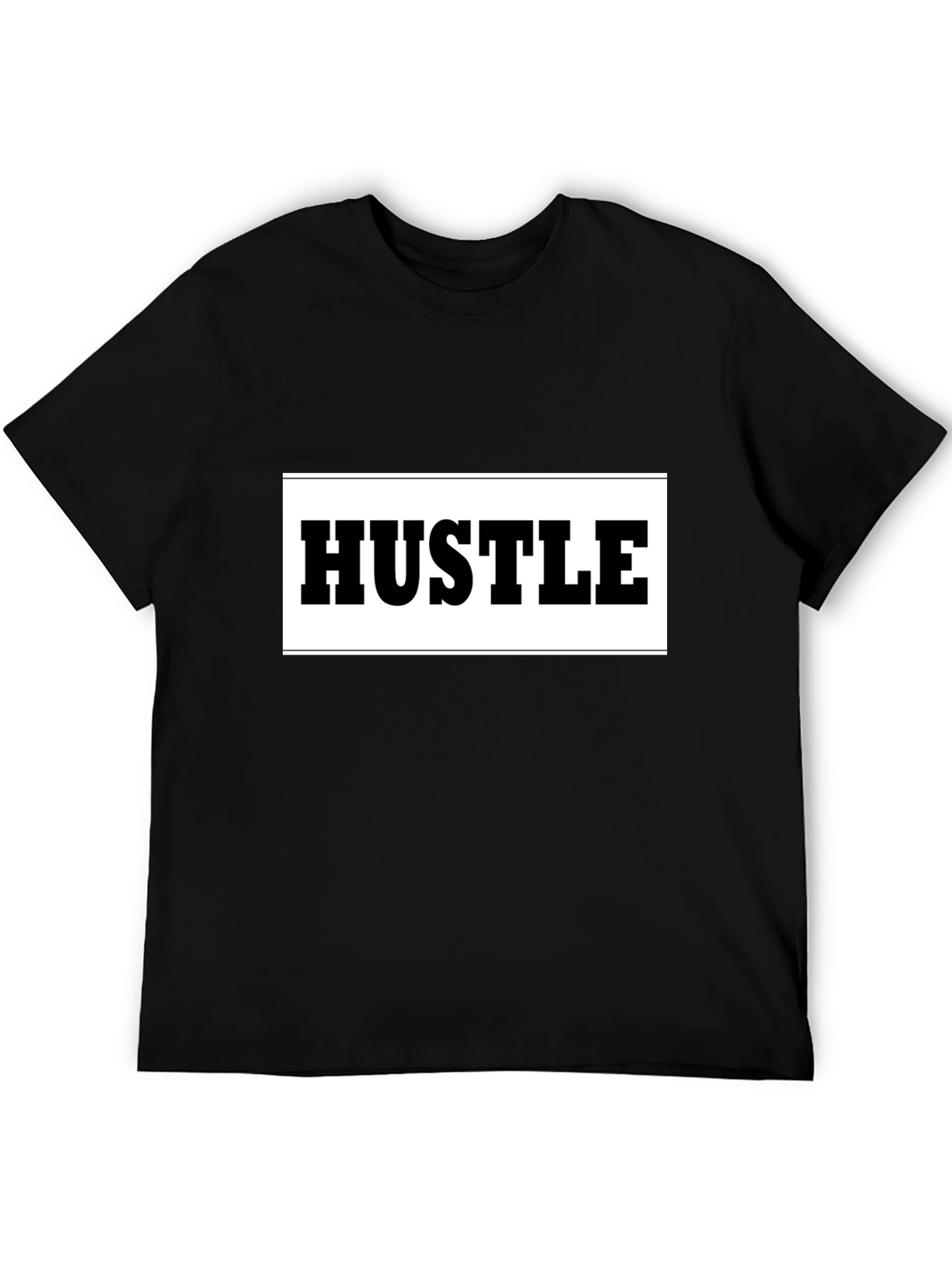 Hustle Graphic Print Mens T-Shirt
