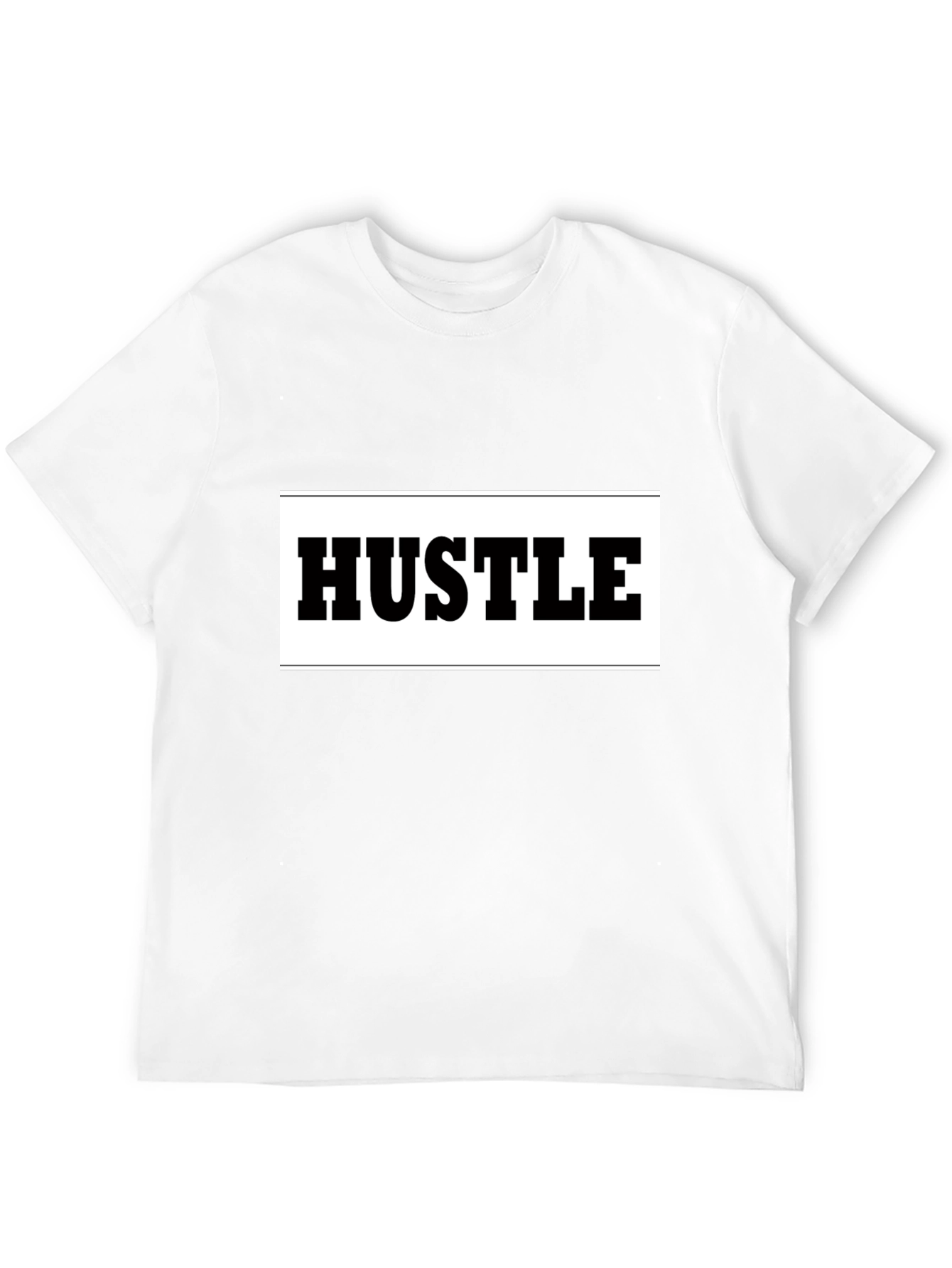 Hustle Graphic Print Mens T-Shirt