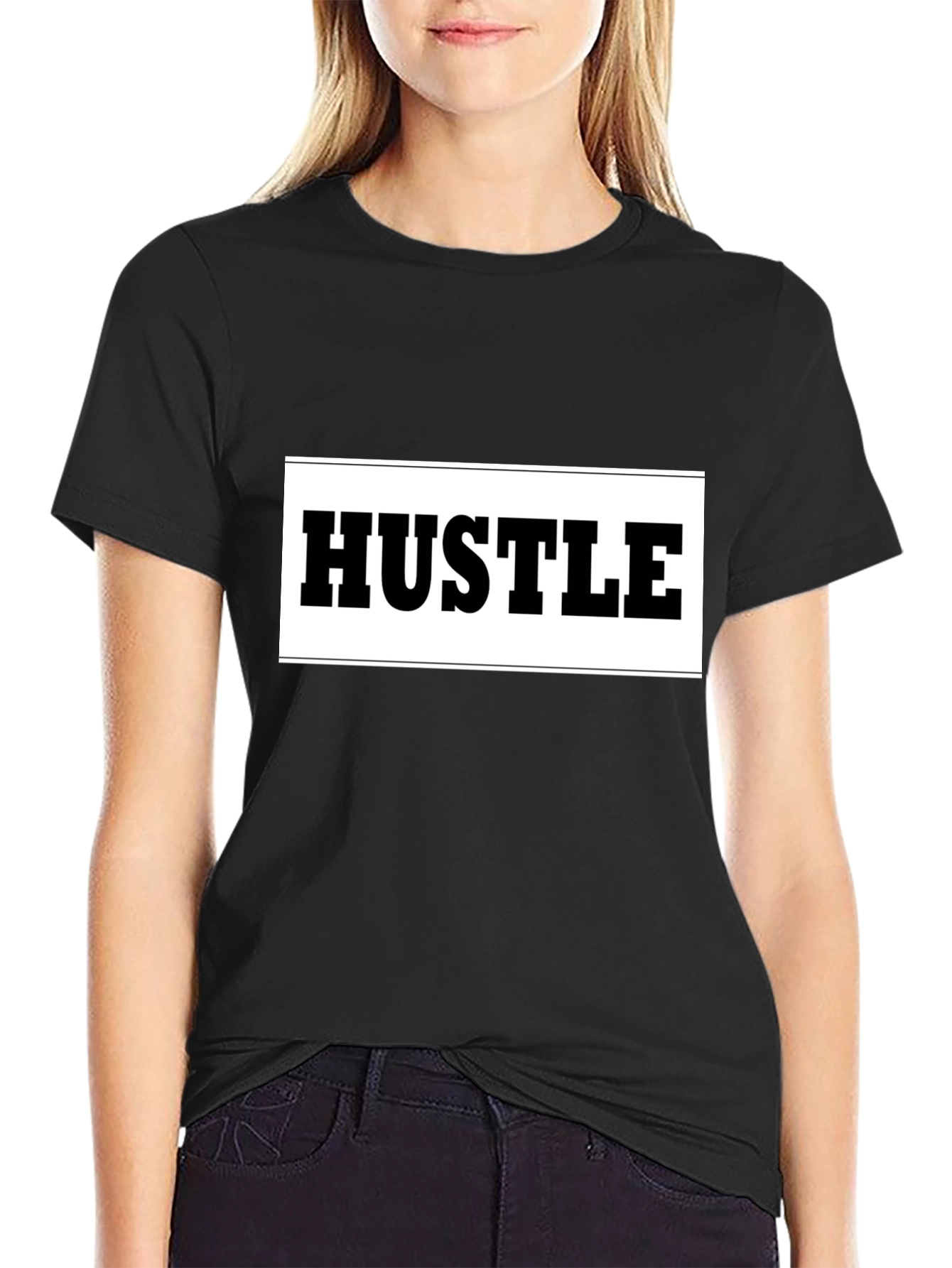 Hustle Graphic Print Mens T-Shirt