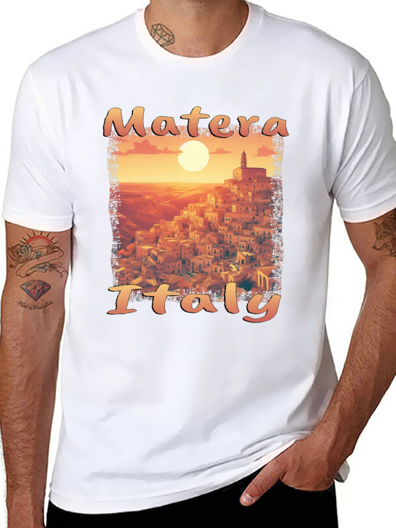 Matera Italy Graphic T-Shirt
