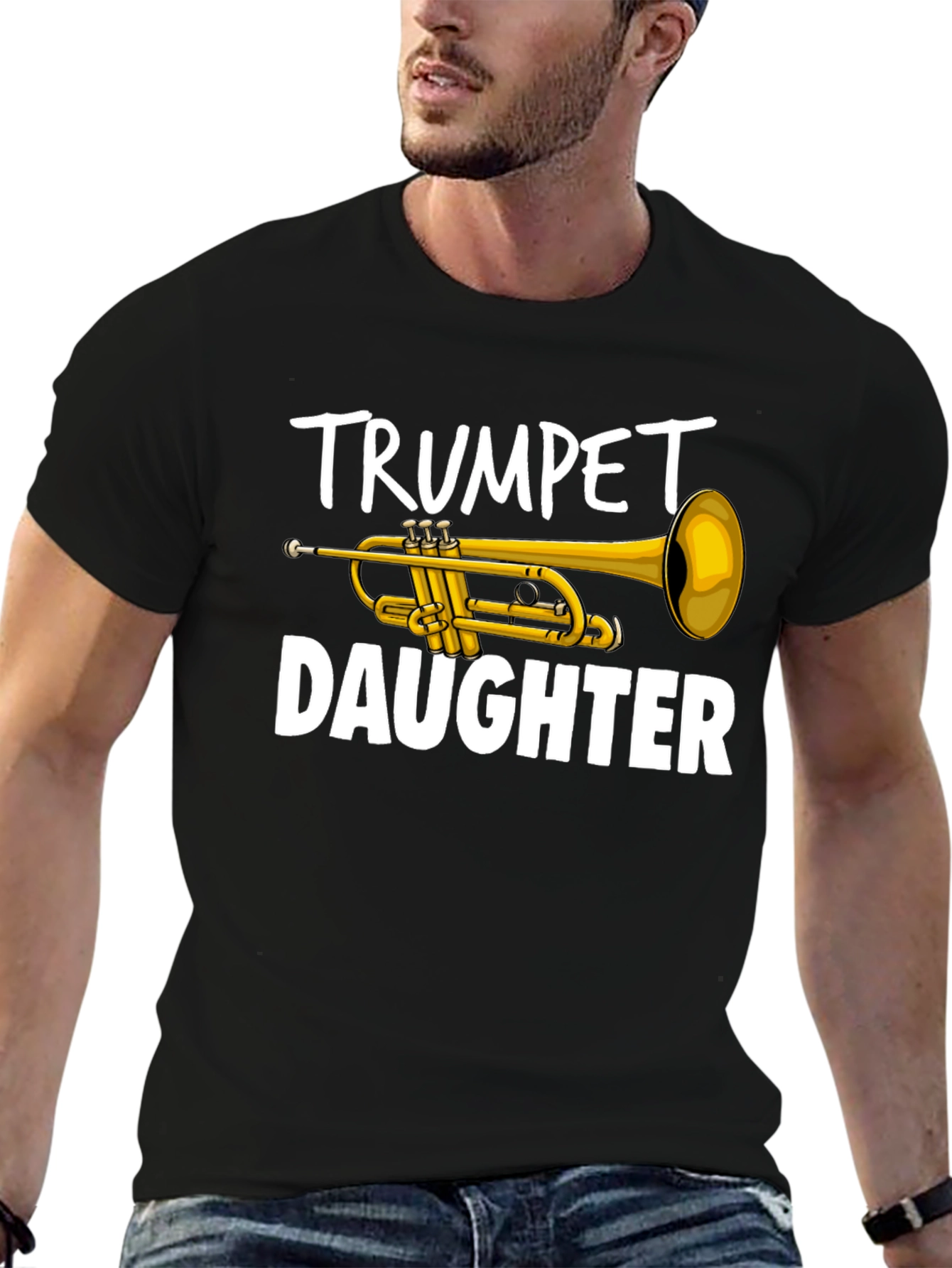 Trumpet Daughter Graphic T-Shirt