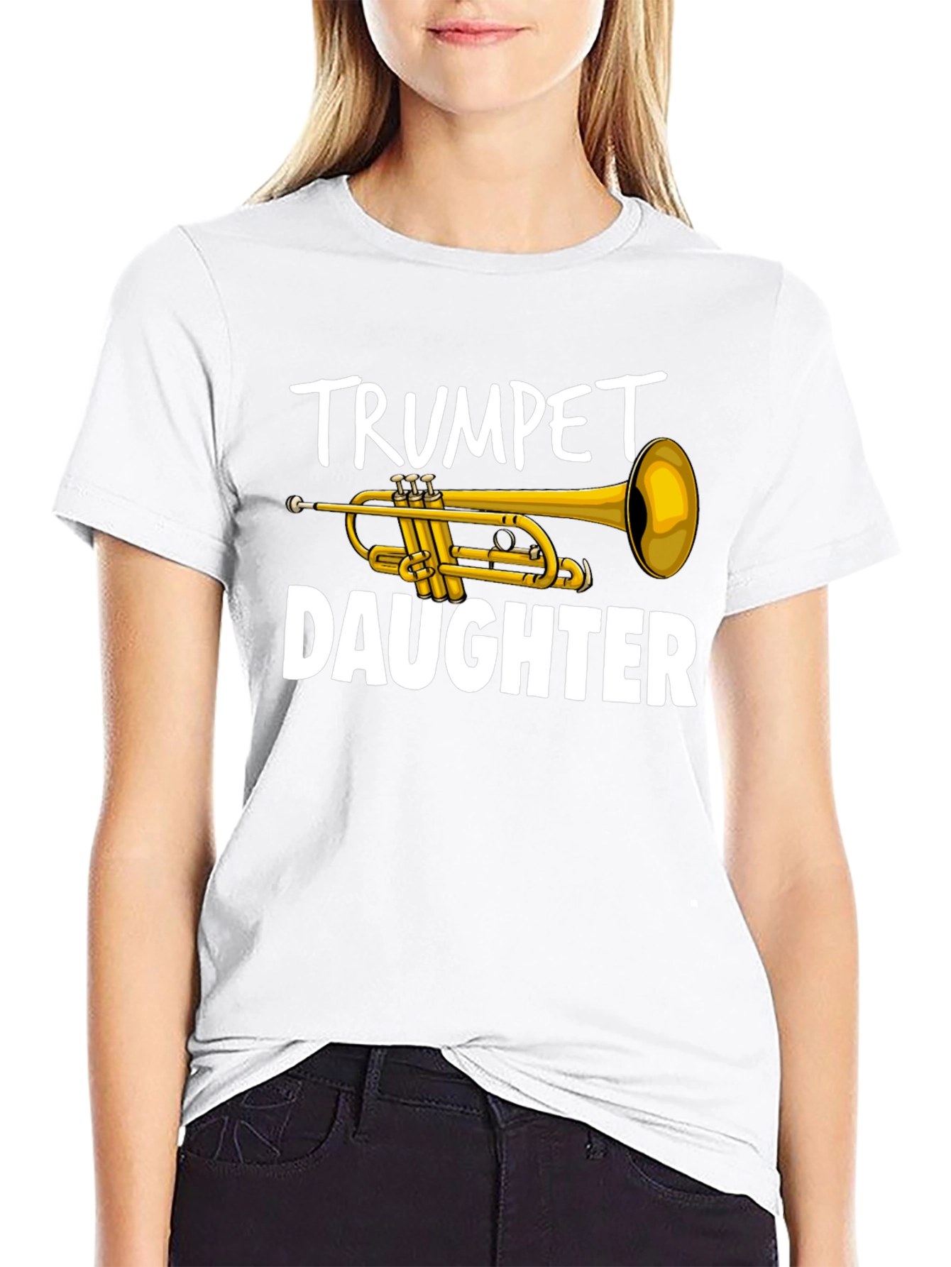 Trumpet Daughter Graphic T-Shirt
