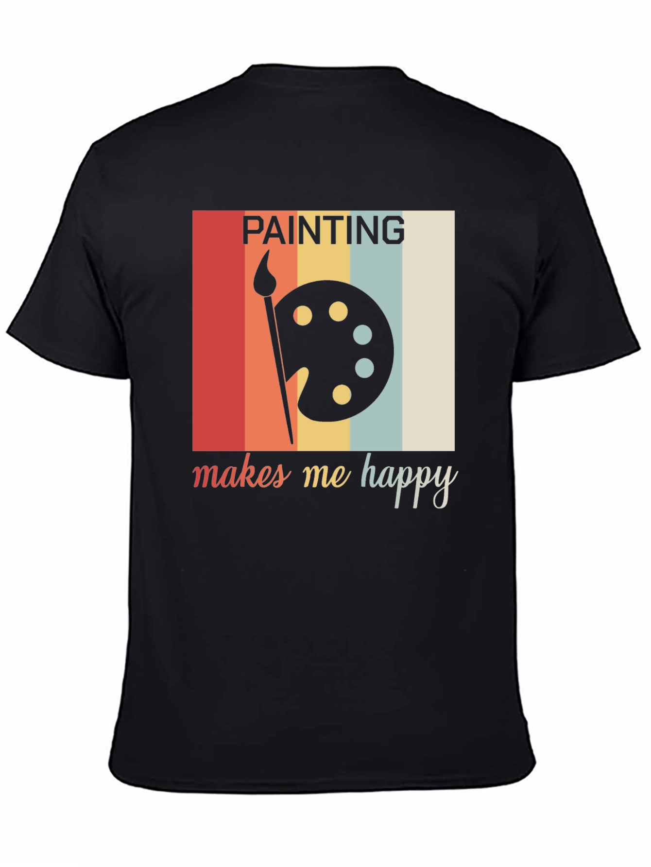 Painting Makes Me Happy Graphic Tee