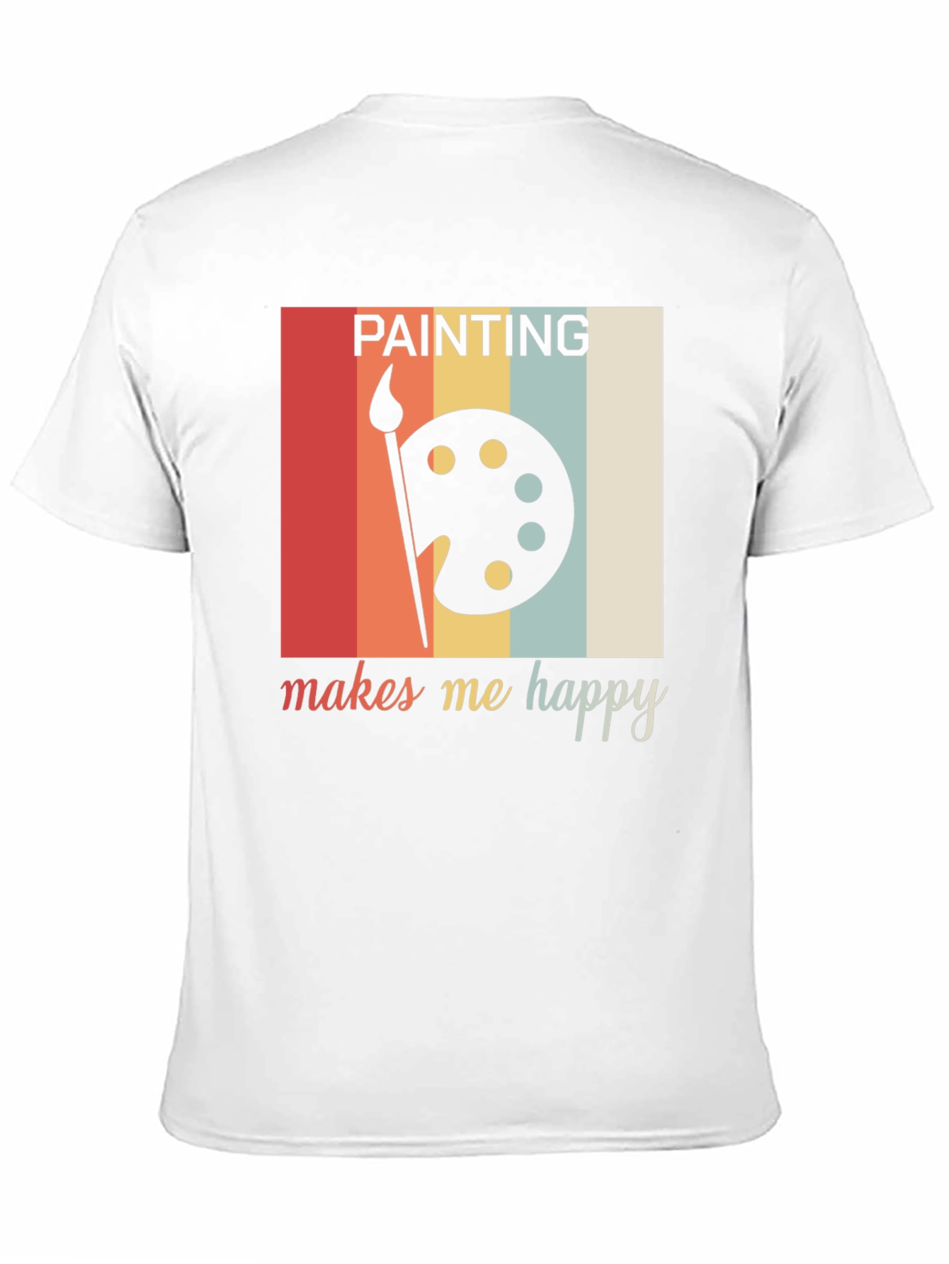 Painting Makes Me Happy Graphic Tee
