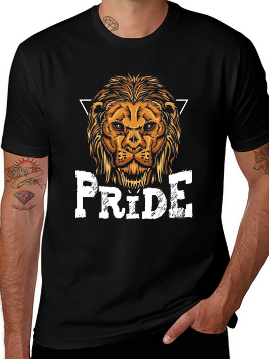 Pride Lion Graphic T-Shirt - Unisex Cotton Tee