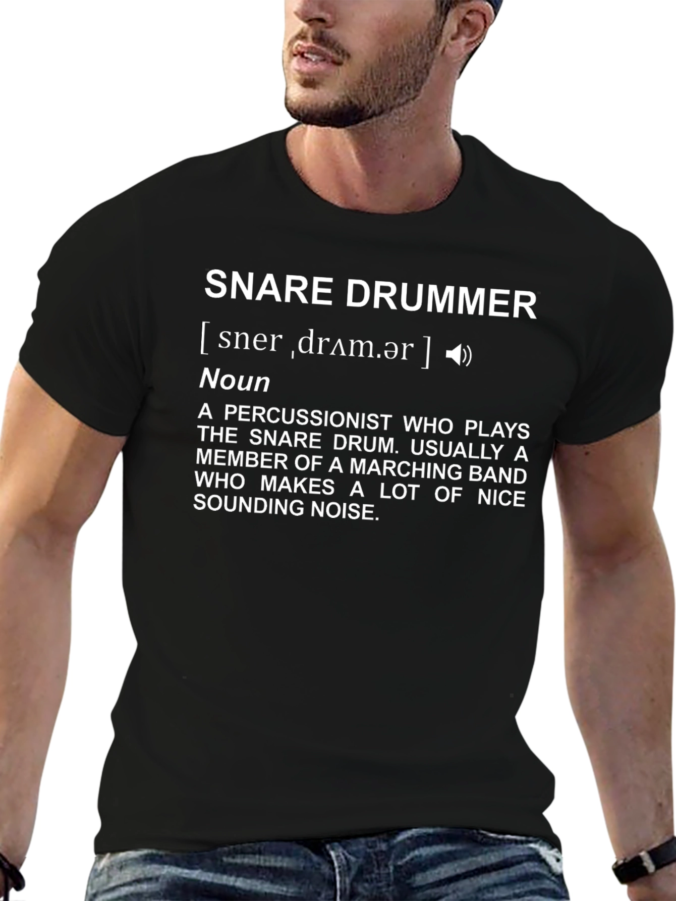 Snare Drummer Definition T-Shirt