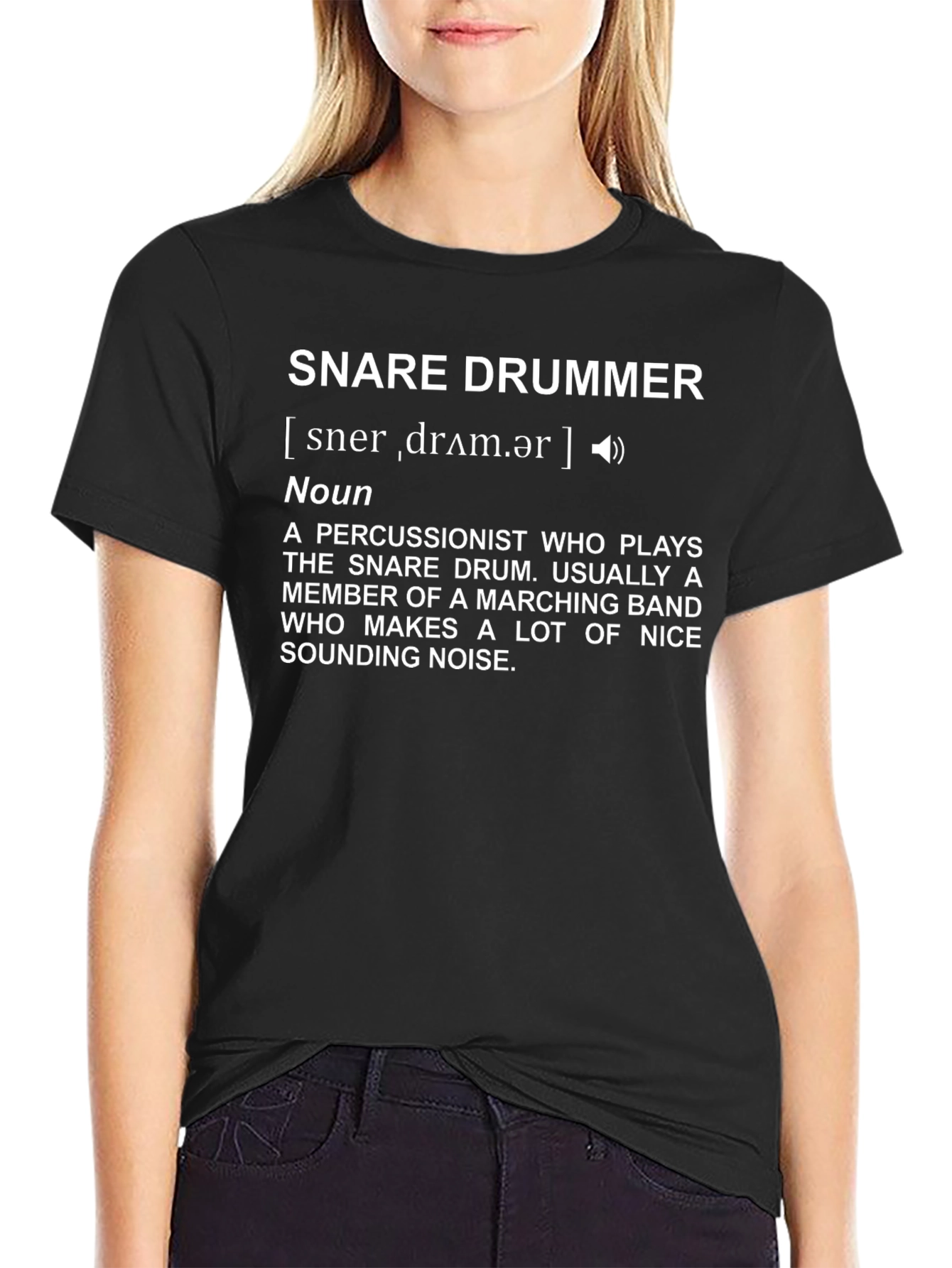 Snare Drummer Definition T-Shirt