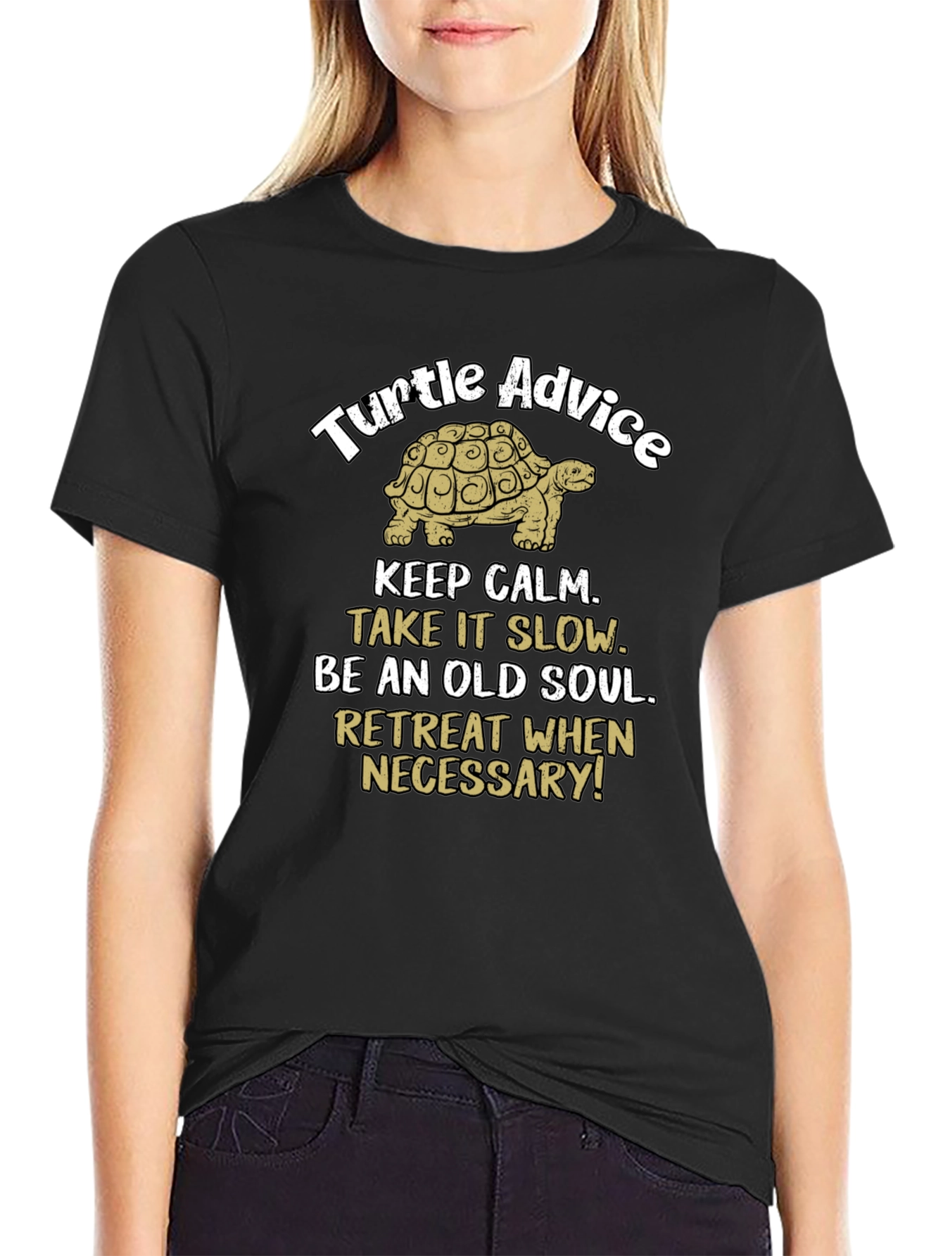 Turtle Advice Graphic T-Shirt