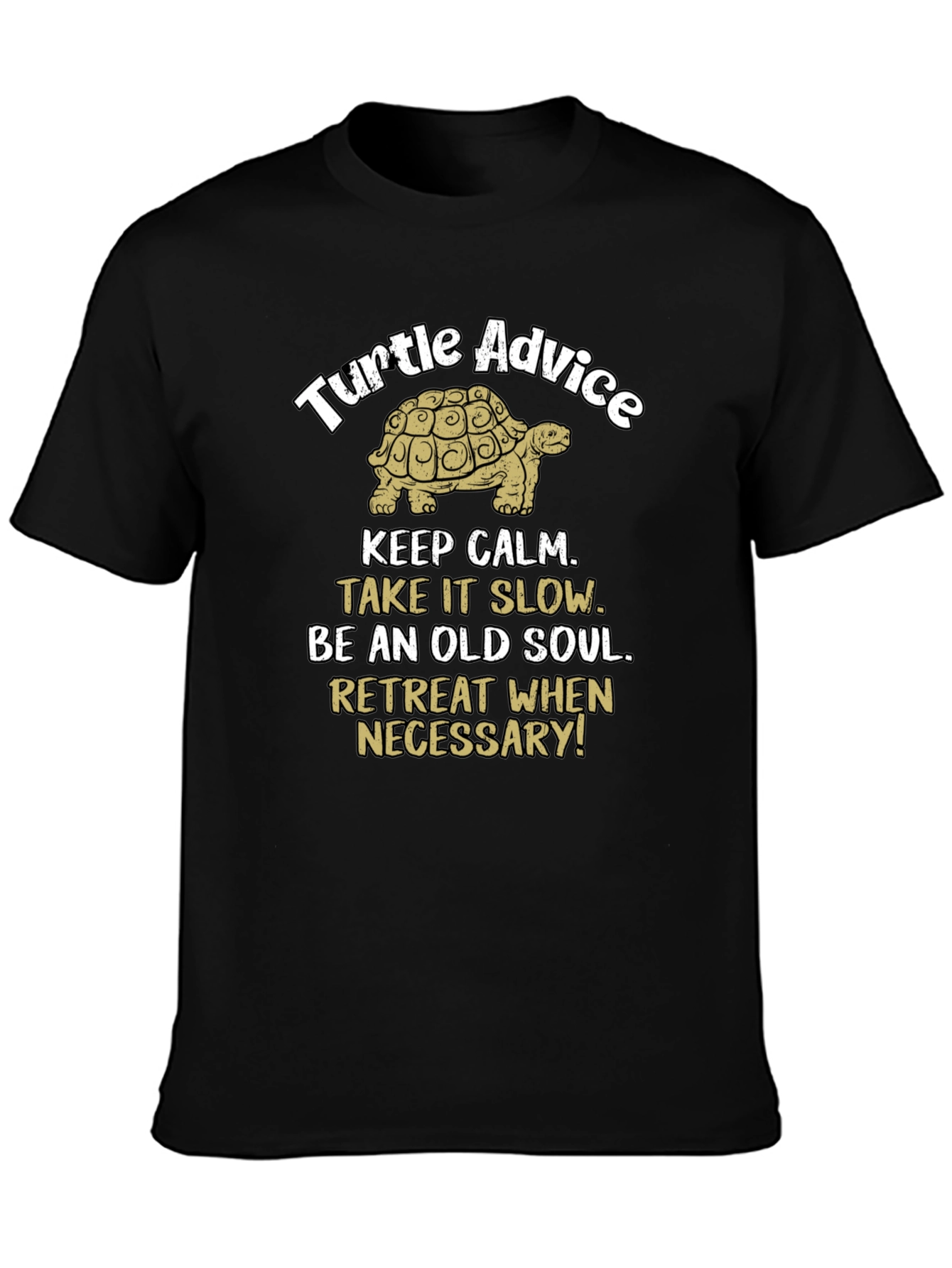 Turtle Advice Graphic T-Shirt