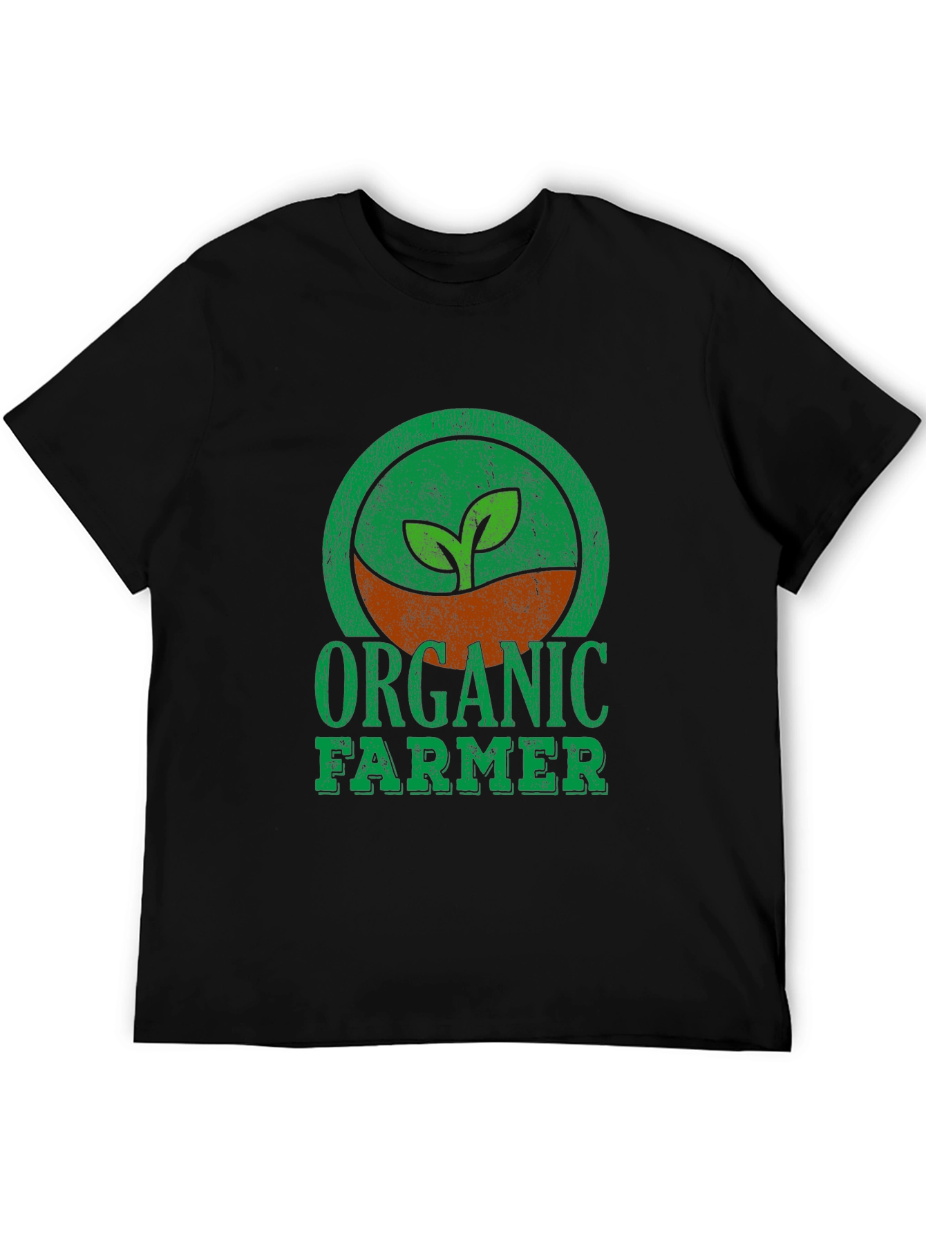 Organic Farmer Graphic T-Shirt - Eco-Friendly Cotton