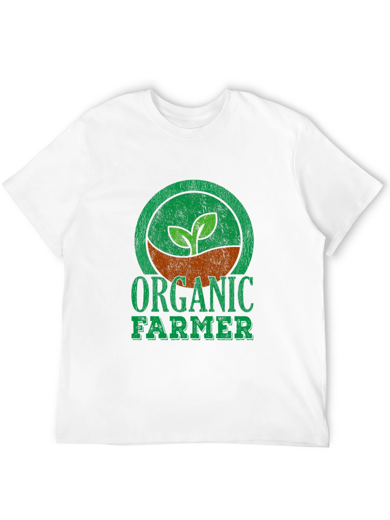 Organic Farmer Graphic T-Shirt - Eco-Friendly Cotton