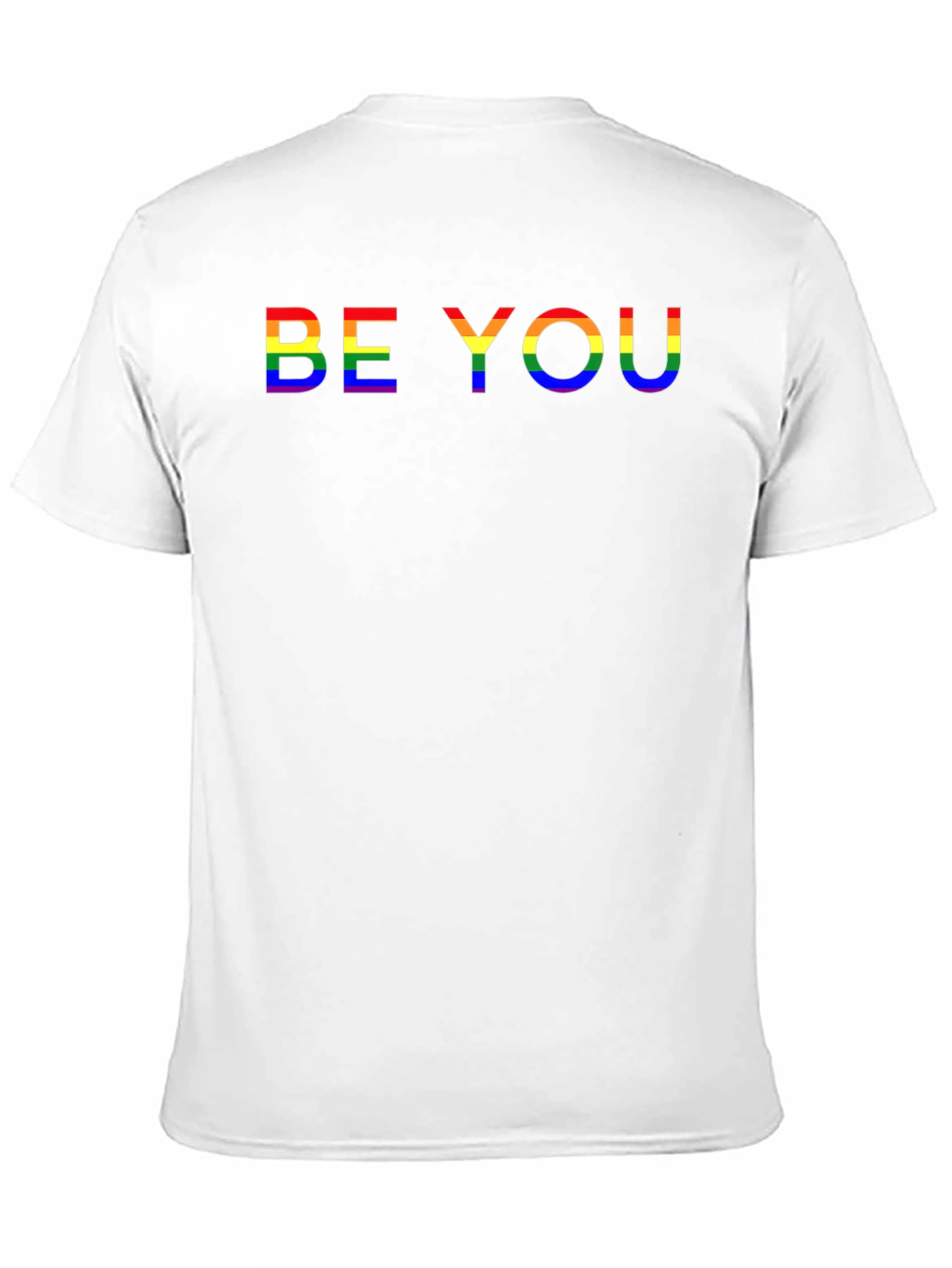Be You Rainbow Pride T-Shirt - Black LGBTQ Tee