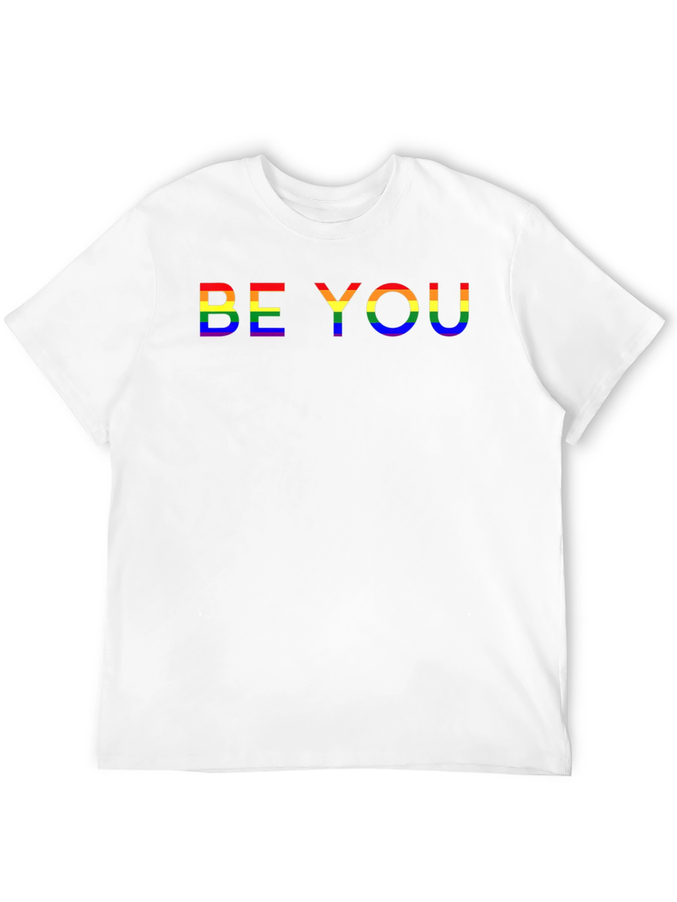 Be You Rainbow Pride T-Shirt - Black LGBTQ Tee