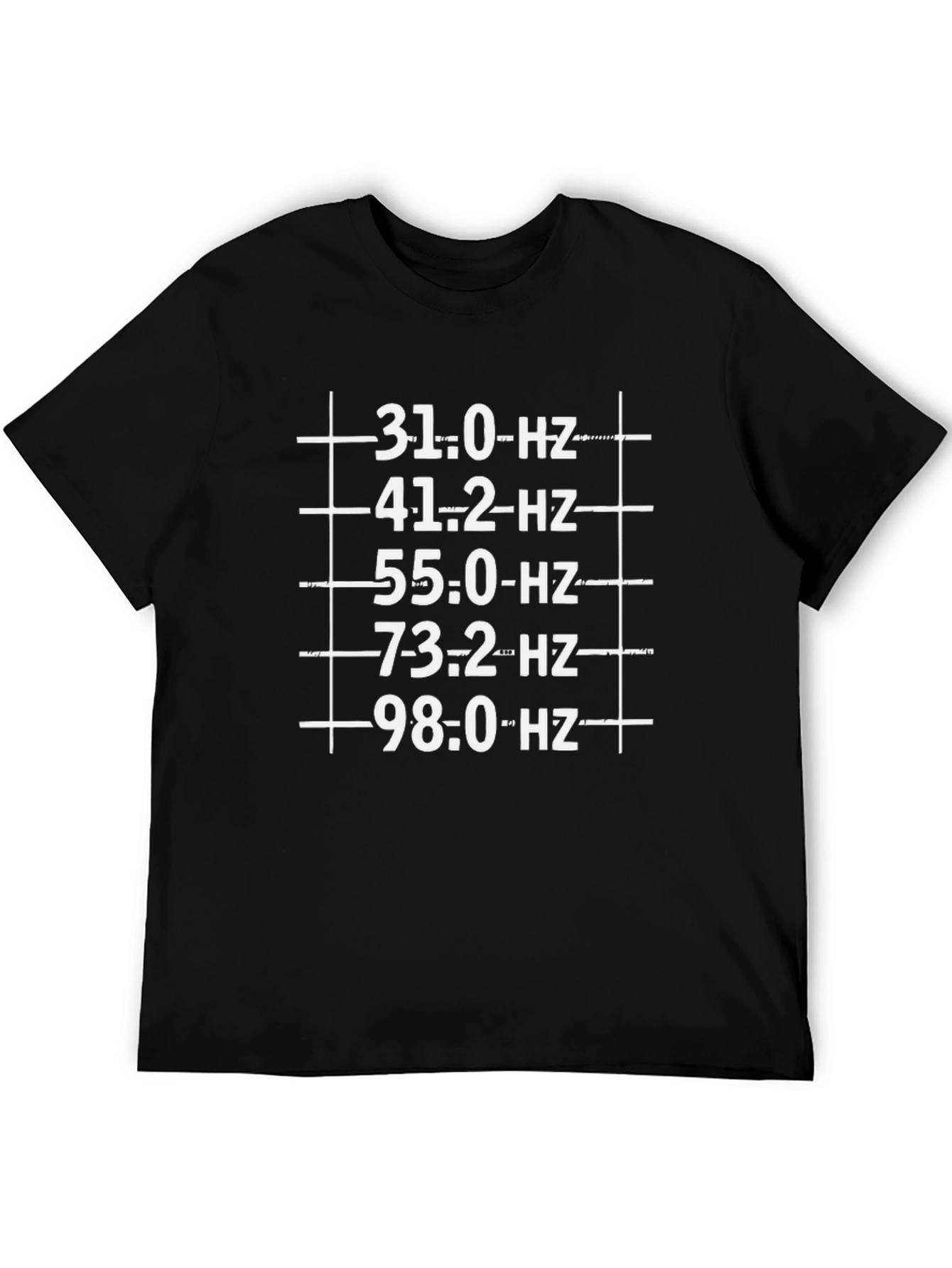 Frequency Scale Graphic T-Shirt