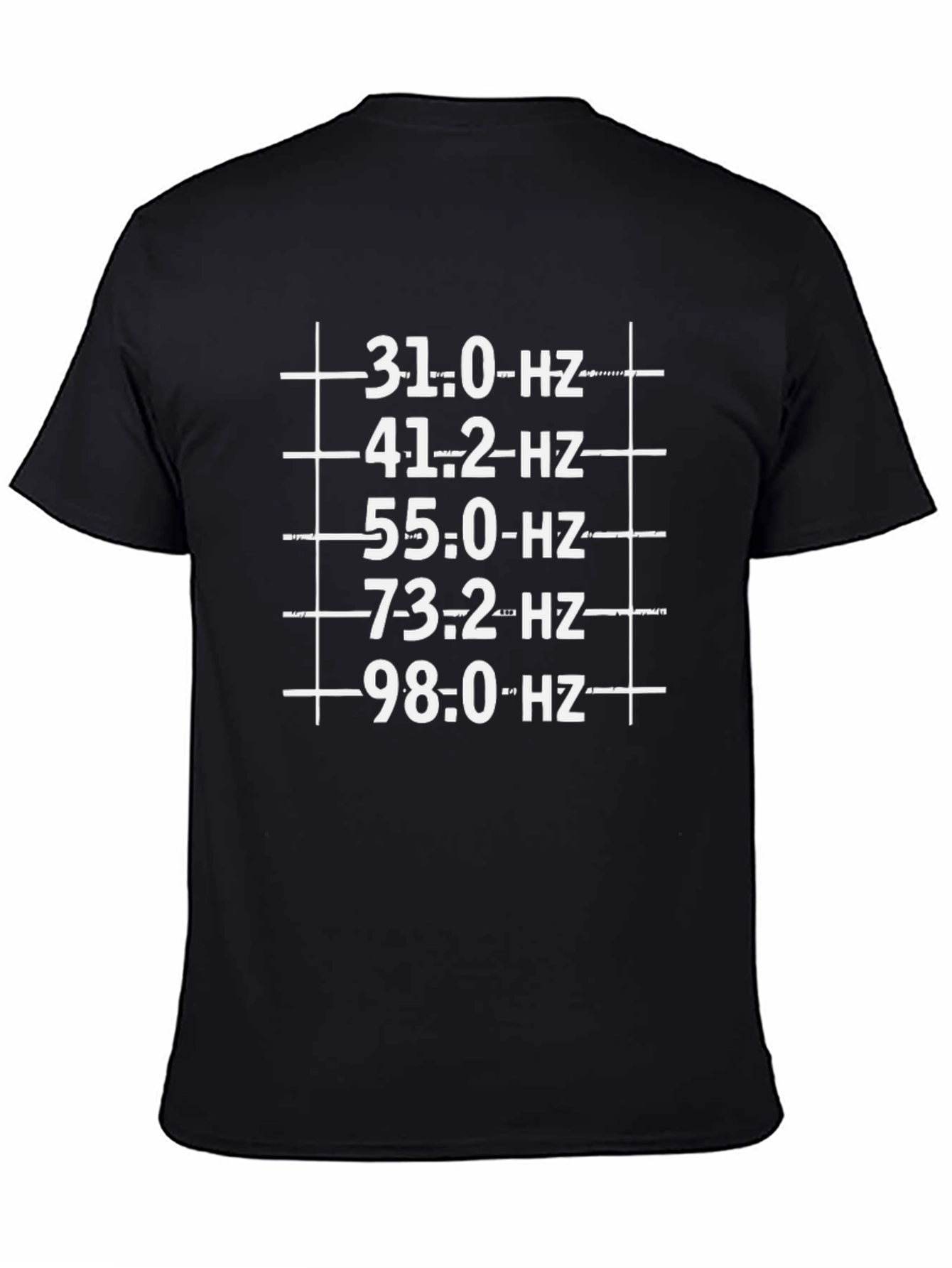 Frequency Scale Graphic T-Shirt