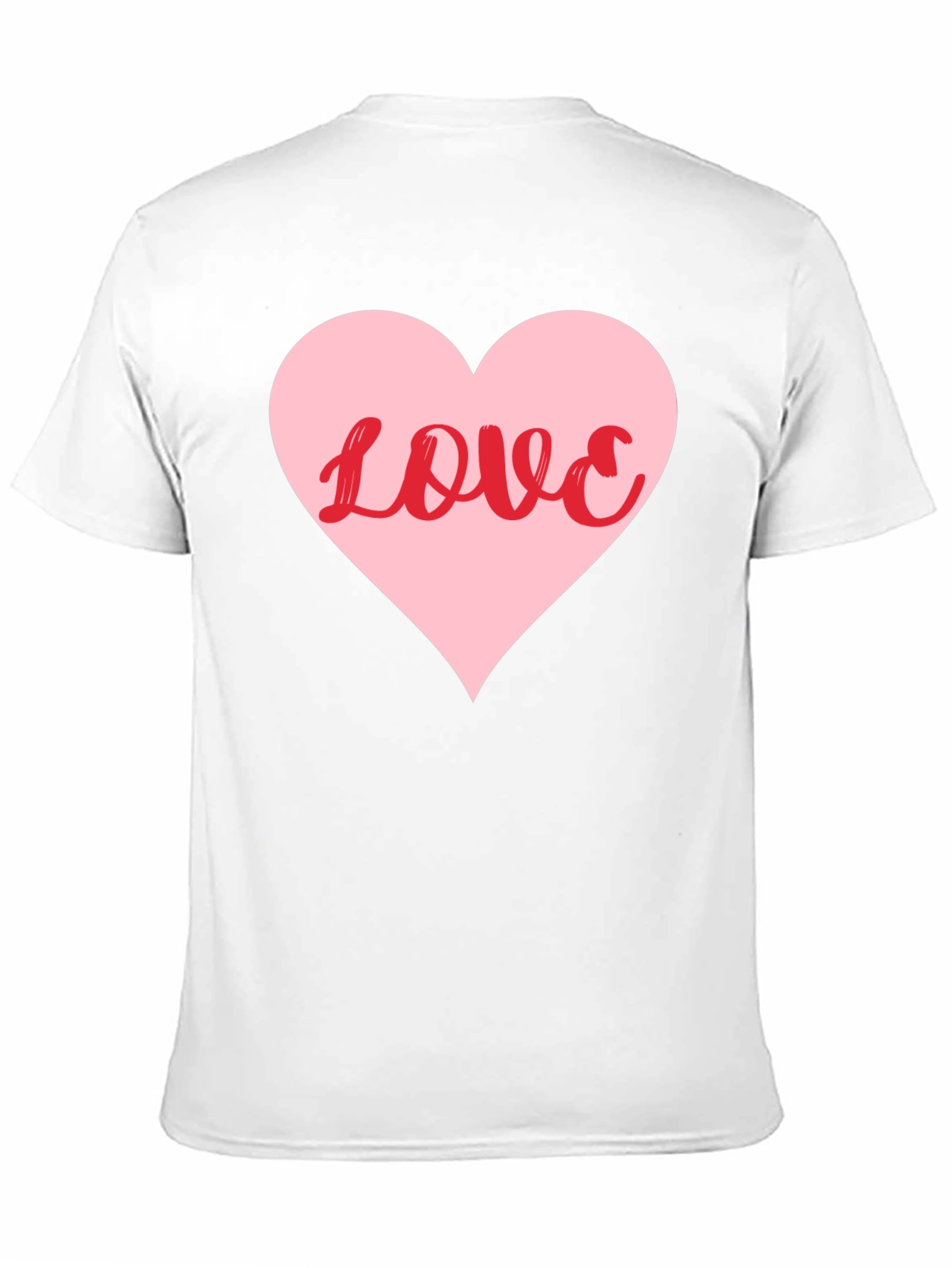 Love Heart Graphic Tee - Stylish Black T-Shirt