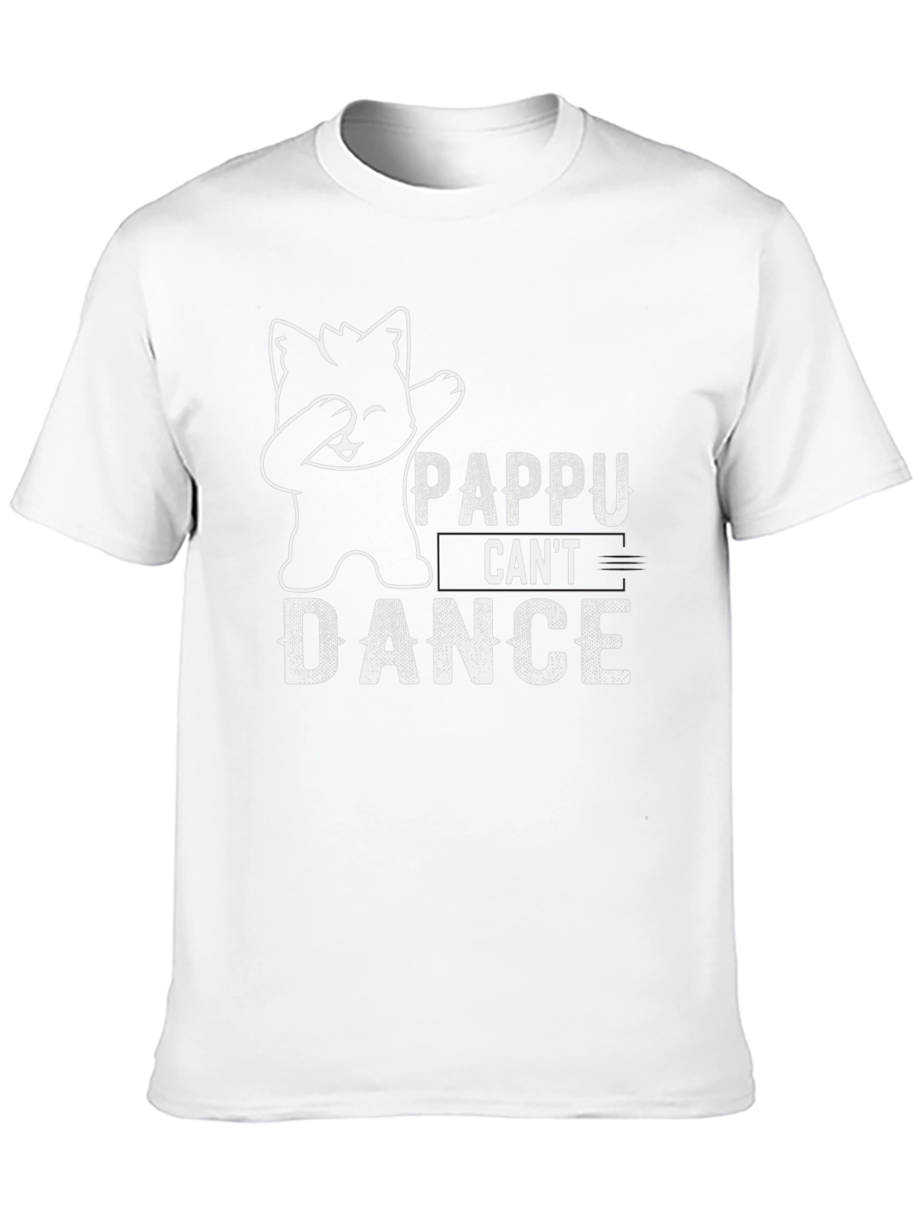 Pappu Cant Dance Black Graphic Tee