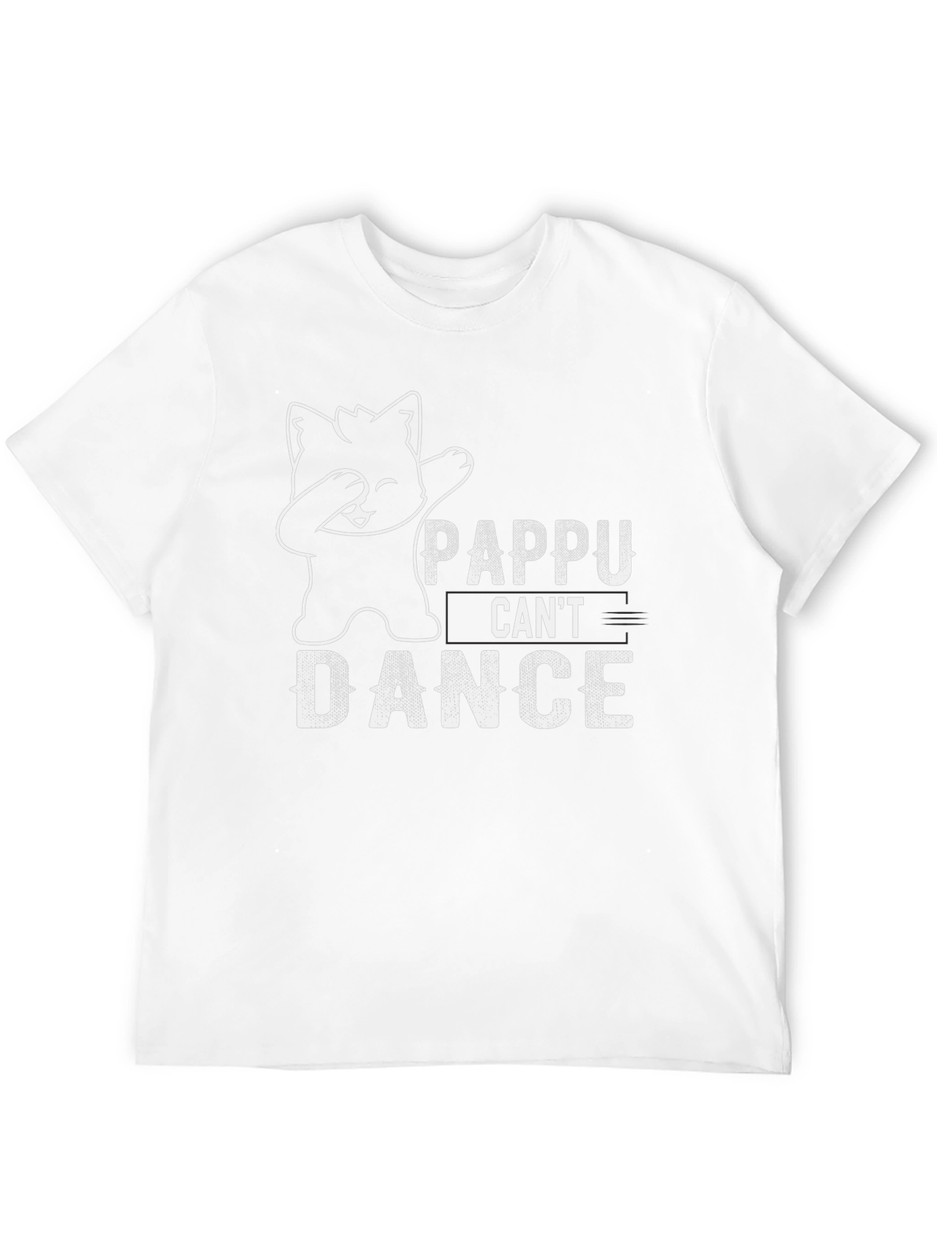 Pappu Cant Dance Black Graphic Tee
